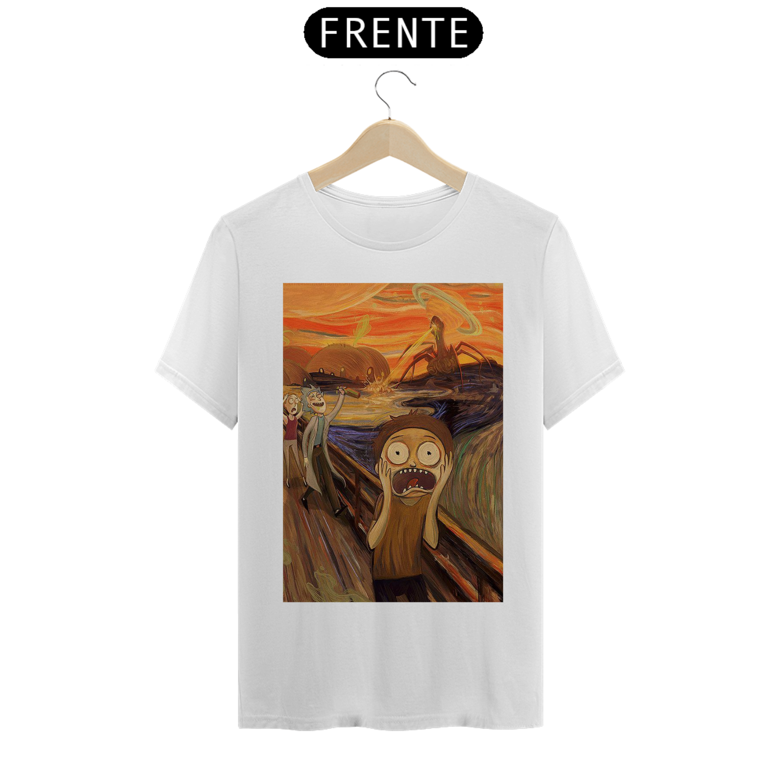 Nome do produto: camisa rick and morty