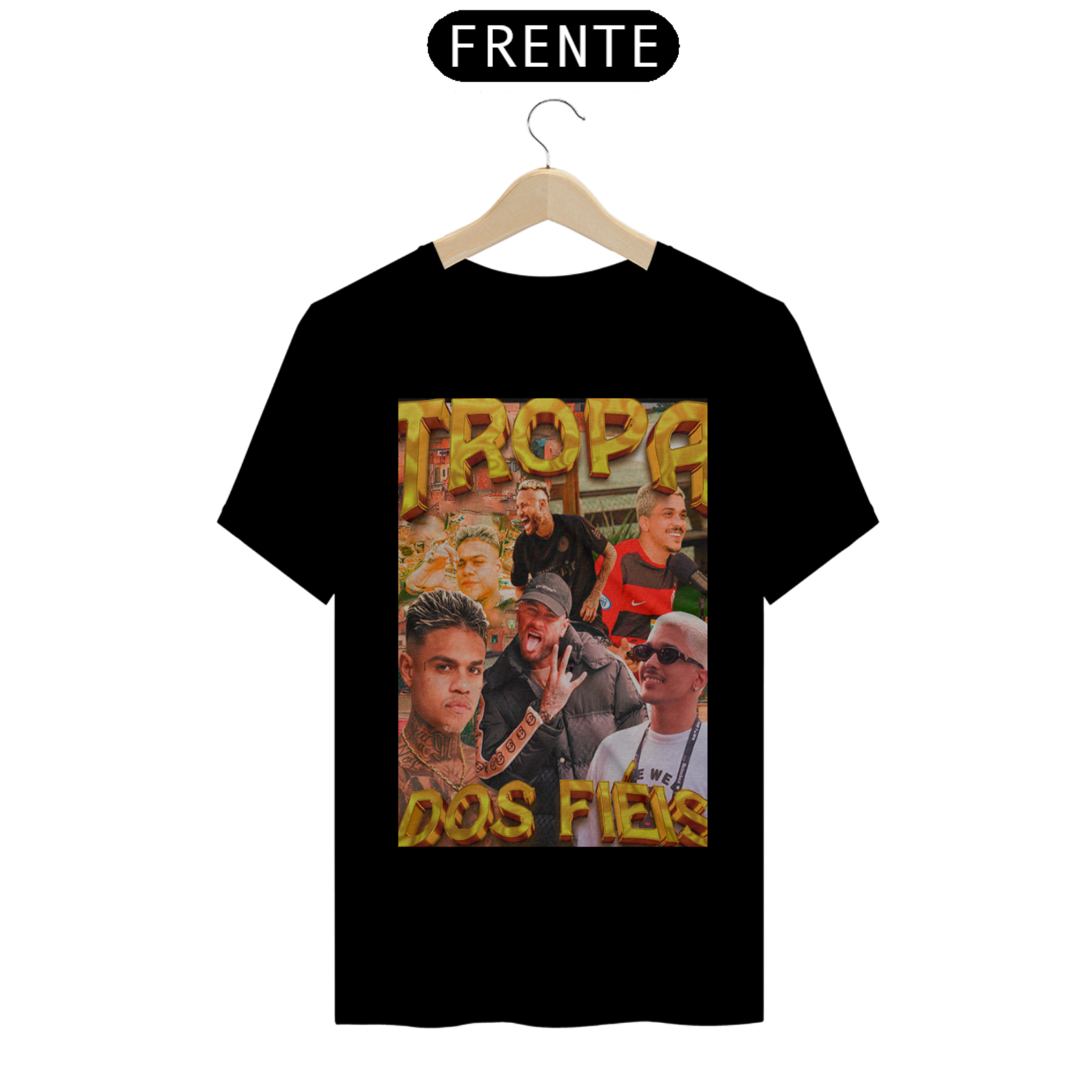 Nome do produto: Camisa Tropa dos Fiéis