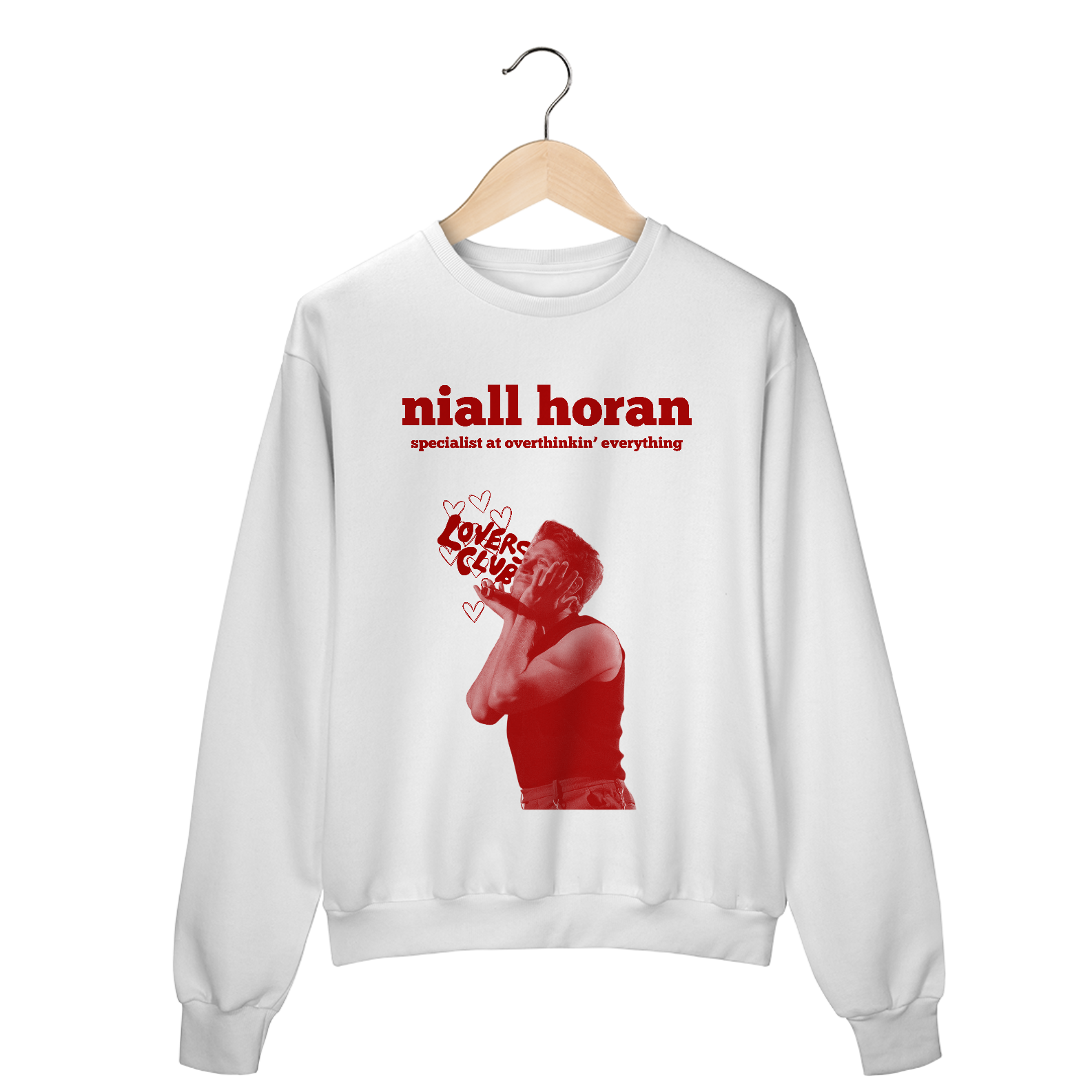 Nome do produto: Specialist at overhinkin\' everything Niall Horan | Moletom