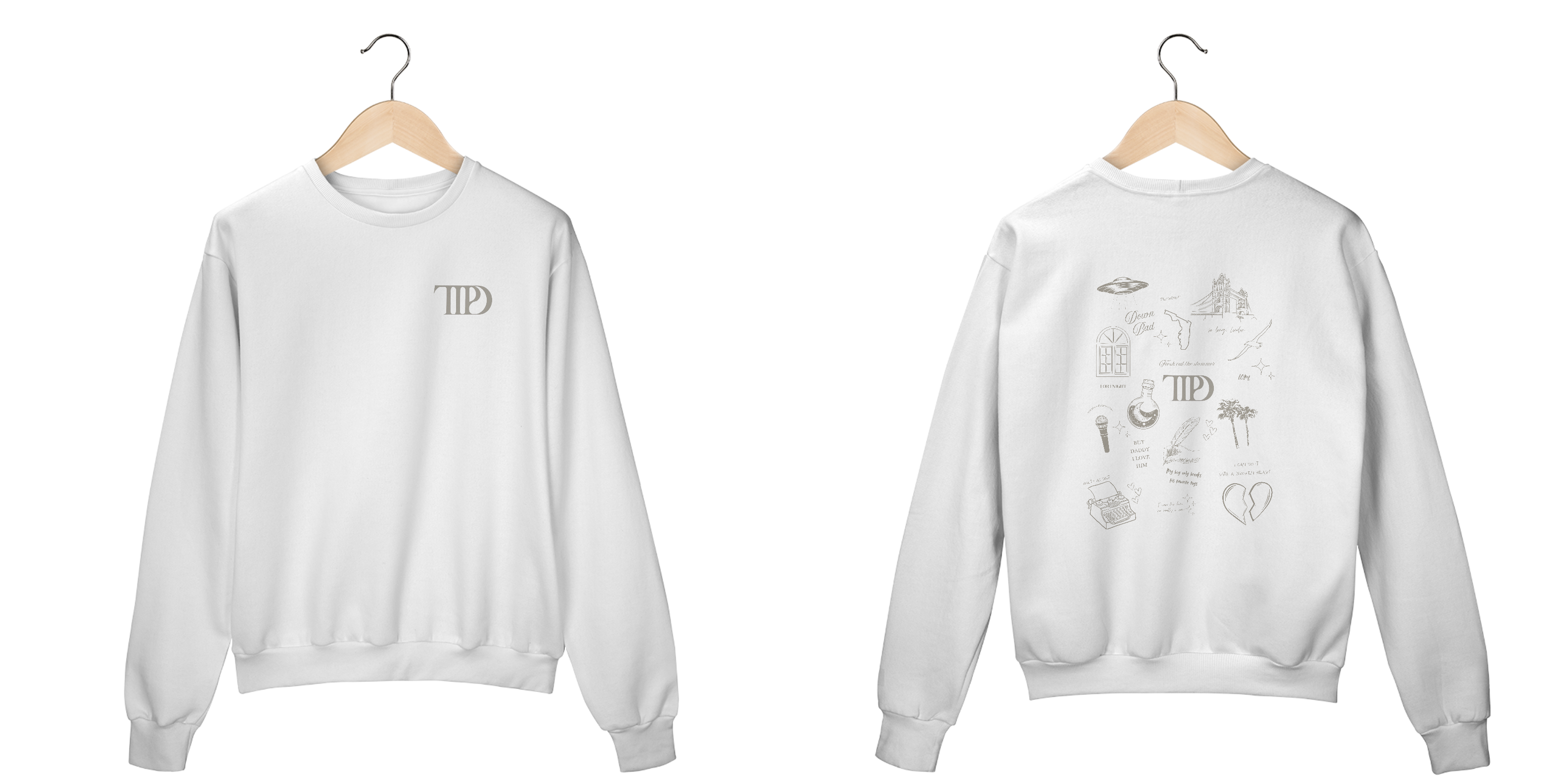 Nome do produto: TTPD Taylor Swift Moletom 