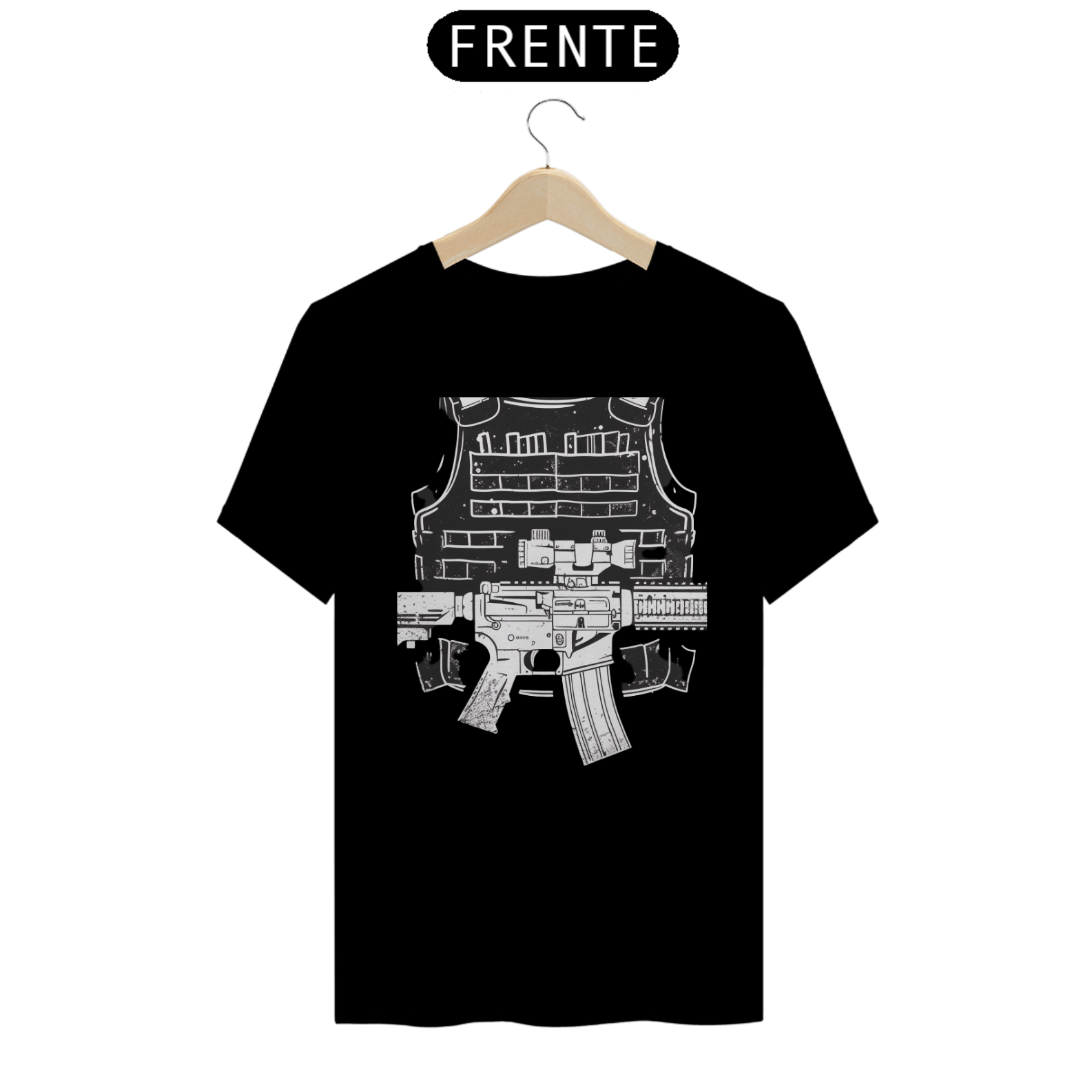 Nome do produto: Camiseta warzone m4 vest