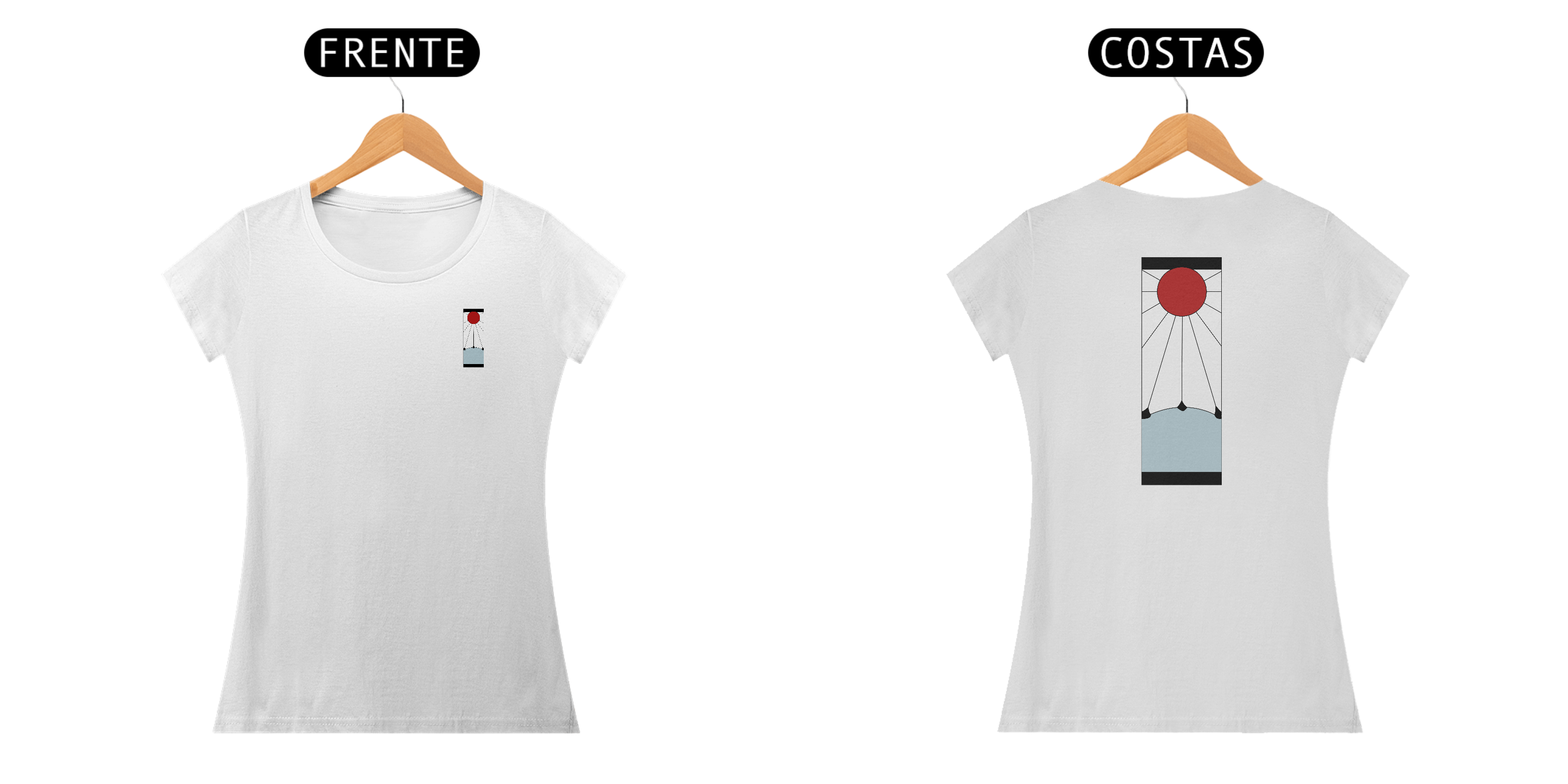 Nome do produto: Camiseta Hanafuda branca feminina