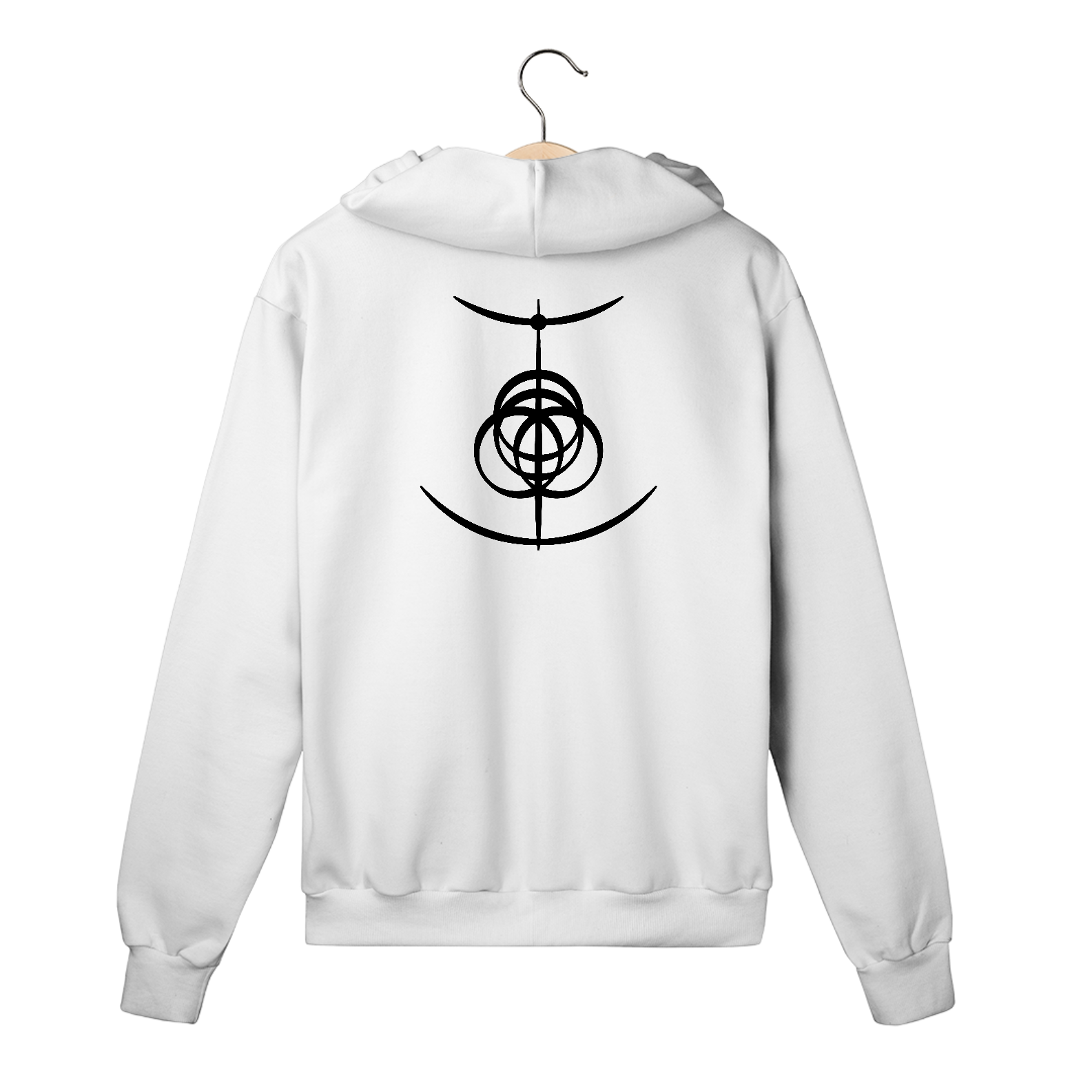 Nome do produto: Elden ring Moletom ziper branco