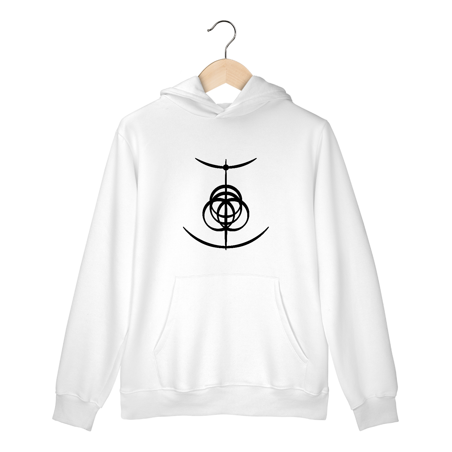 Nome do produto: Elden ring moletom canguru branco