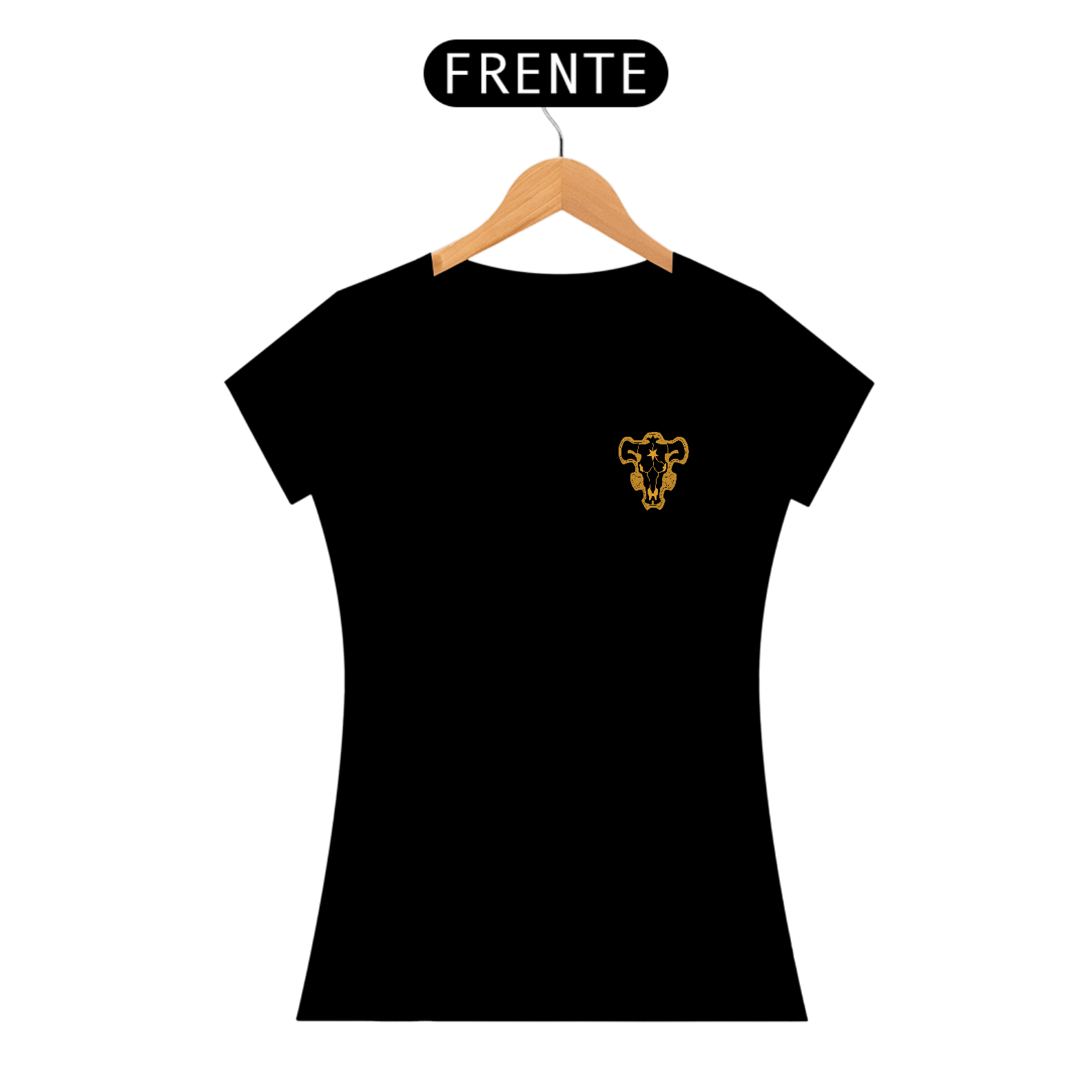 Nome do produto: Camiseta Touros negros feminina