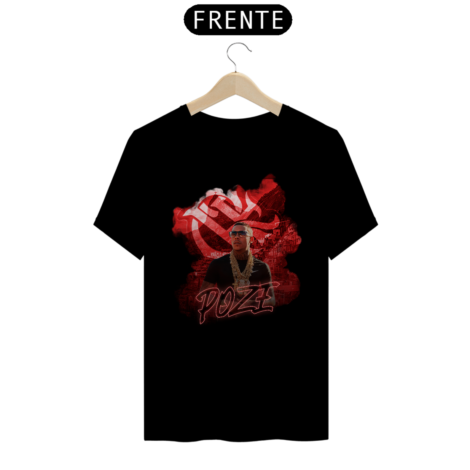 Nome do produto: Camiseta MC Poze