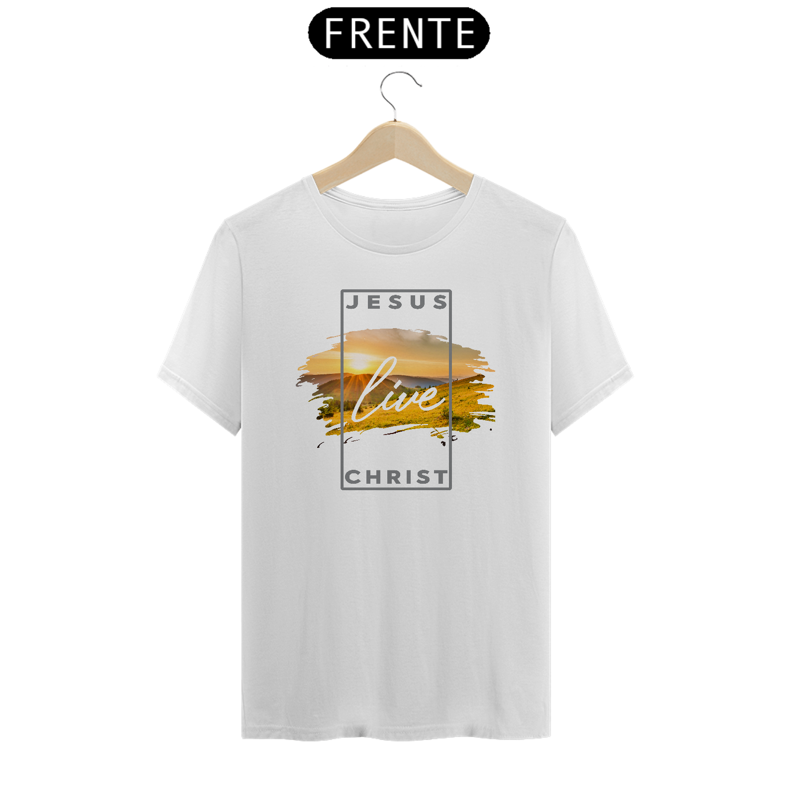 Nome do produto: Camiseta Jesus Live
