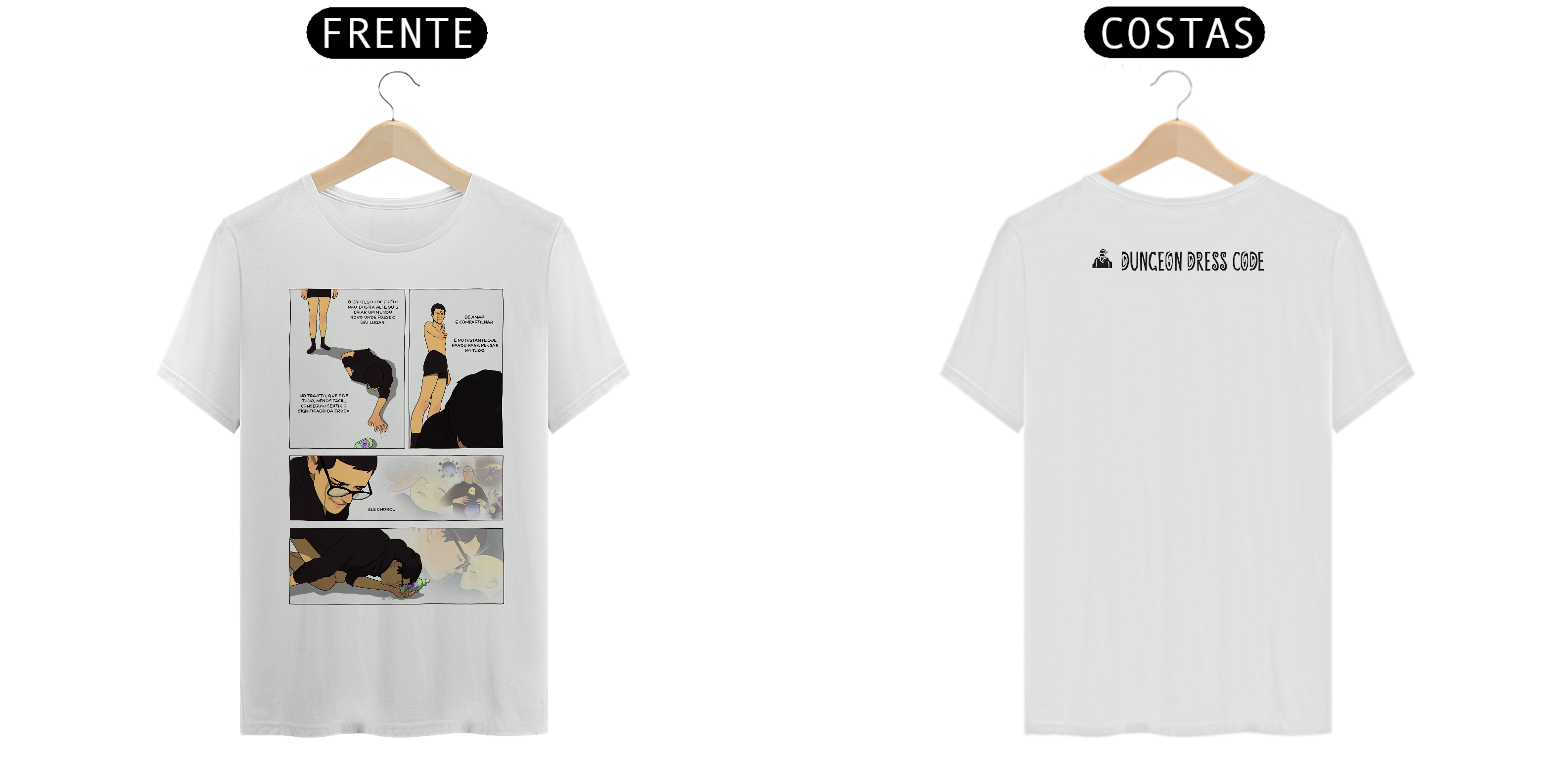 Nome do produto: Camiseta Grotesco Poético Especial100