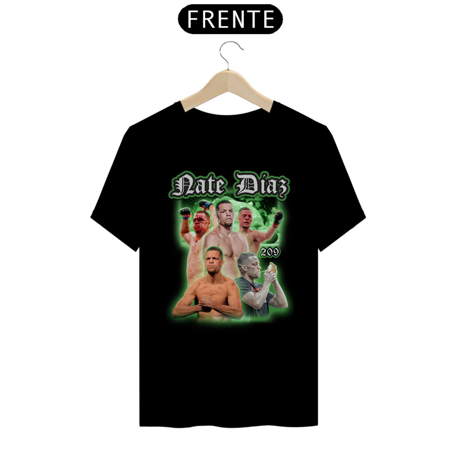 Nome do produto: Camiseta Nate Diaz