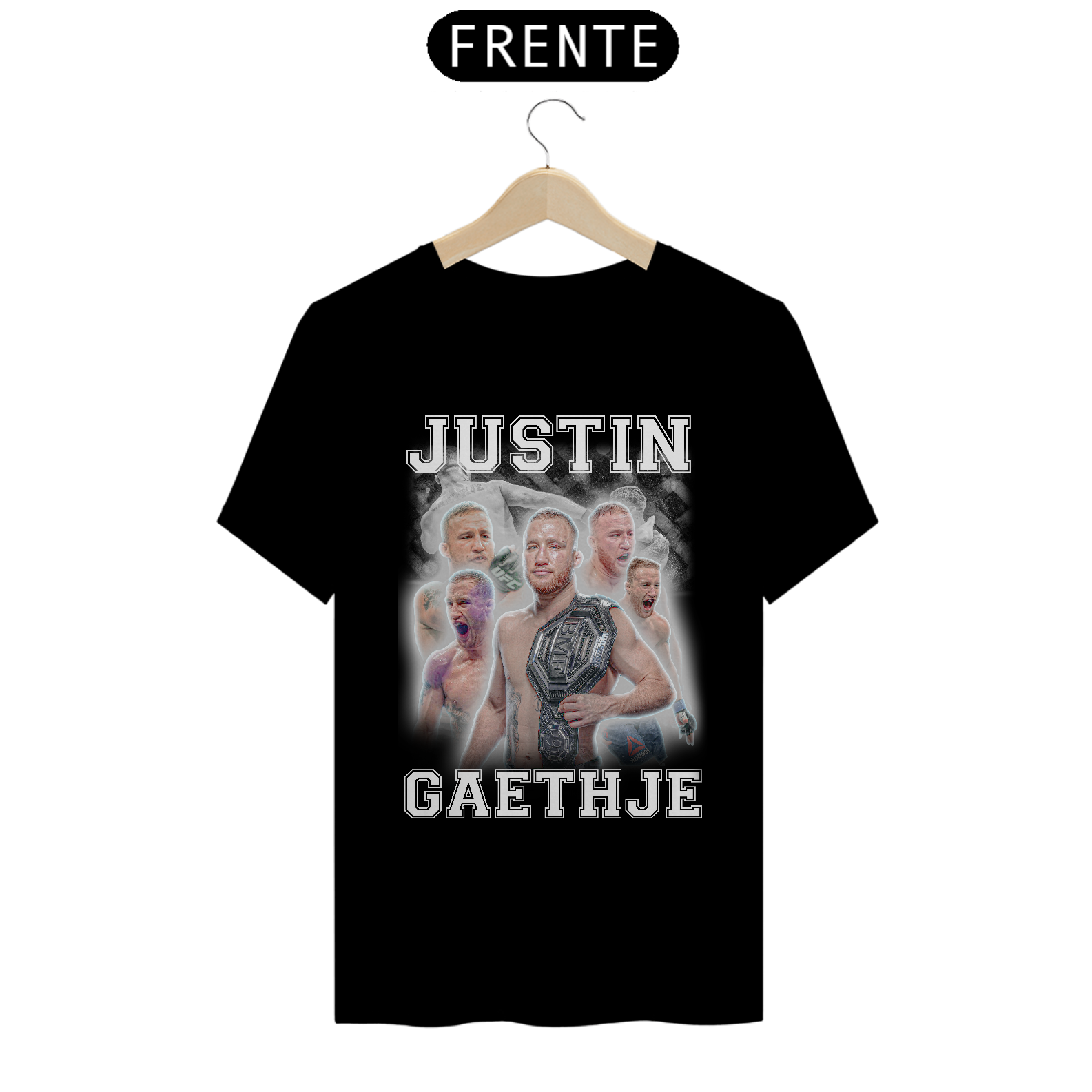Nome do produto: Camiseta Justin Gaethje