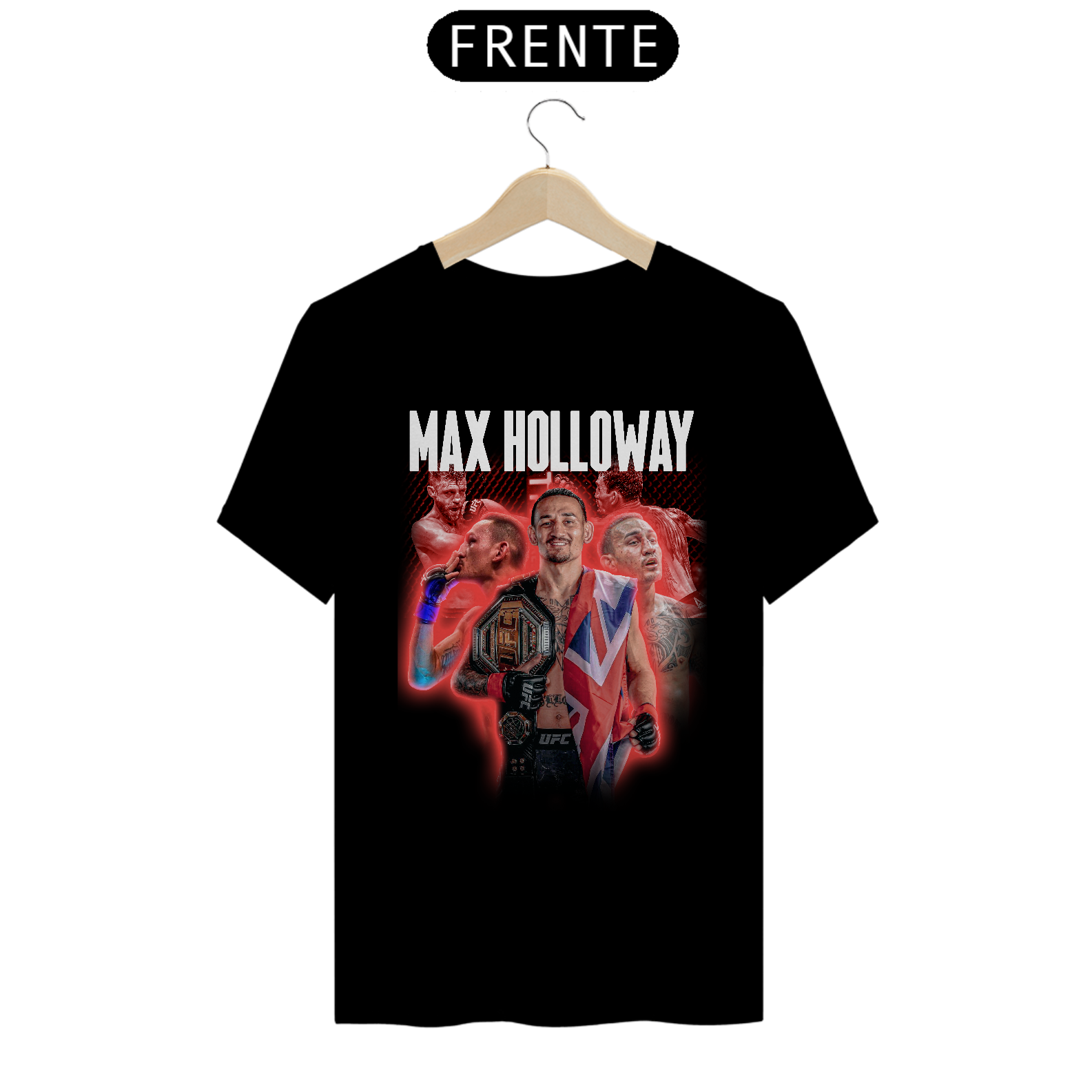 Nome do produto: Camiseta Max Holloway