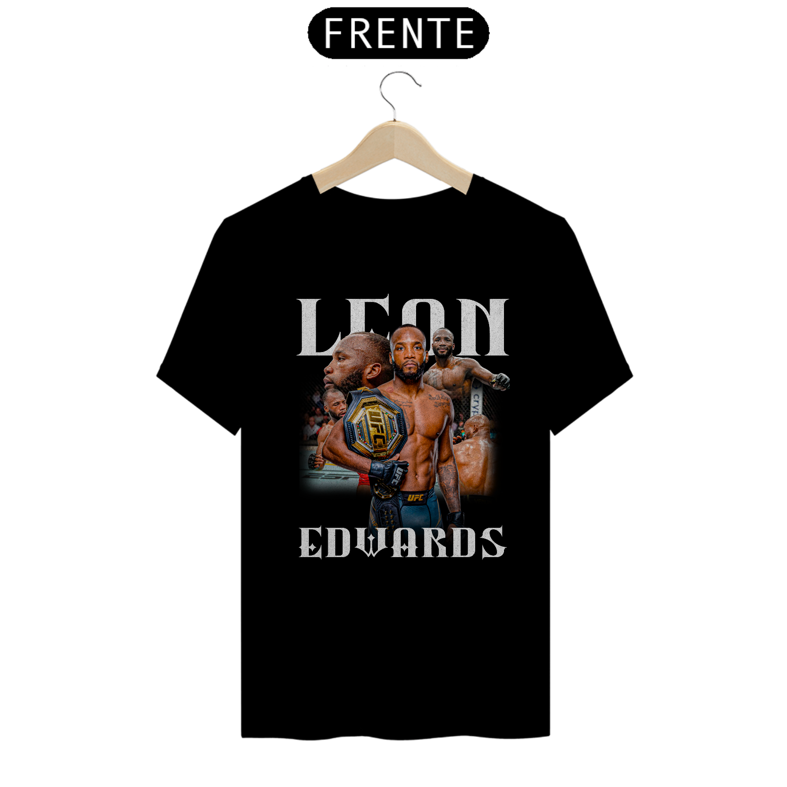 Nome do produto: Camiseta Leon Edwards