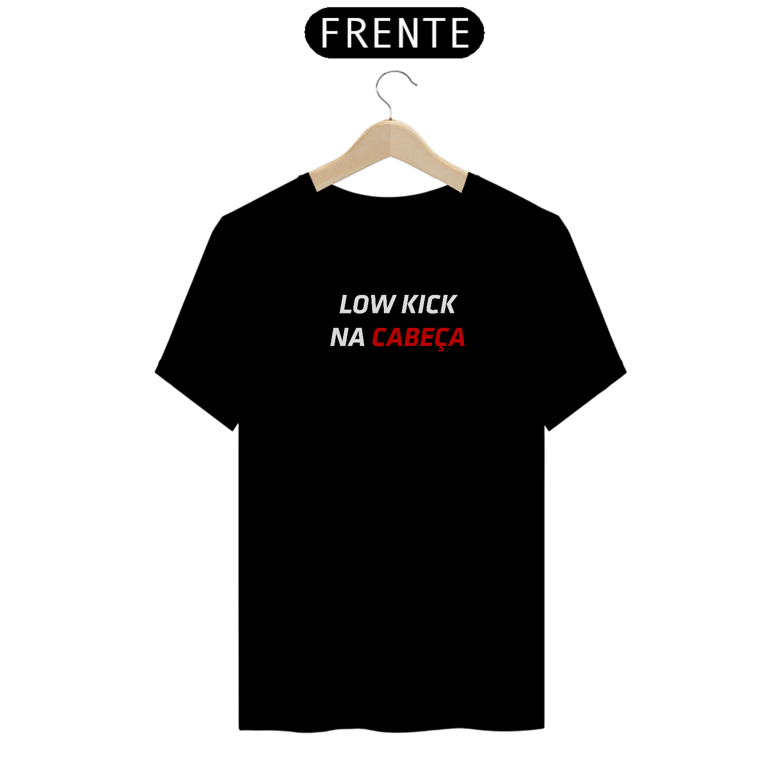 Nome do produto: Camiseta Low Kick Na Cabeça