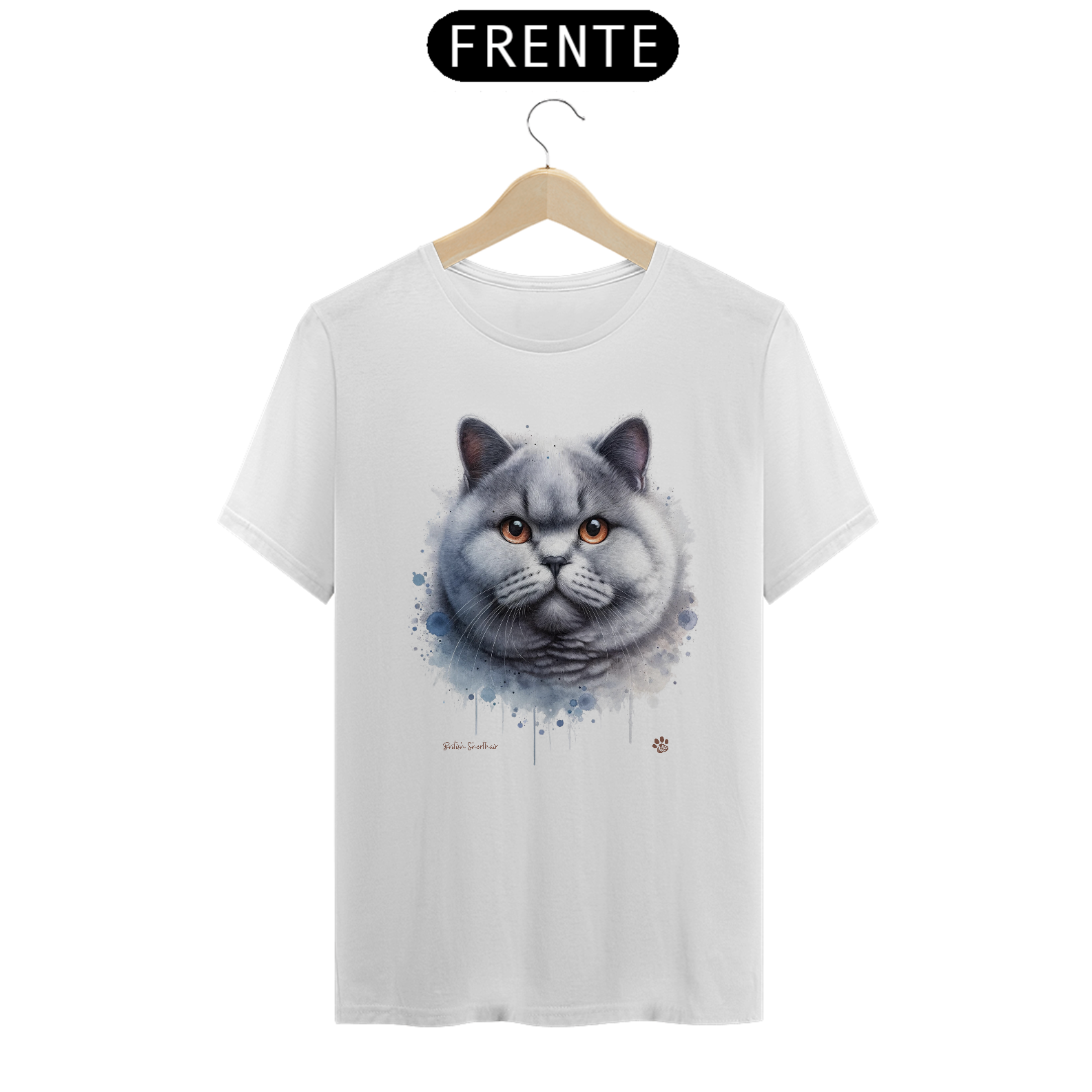 Nome do produto: British Shorthair: Olhos redondos, coração gentil