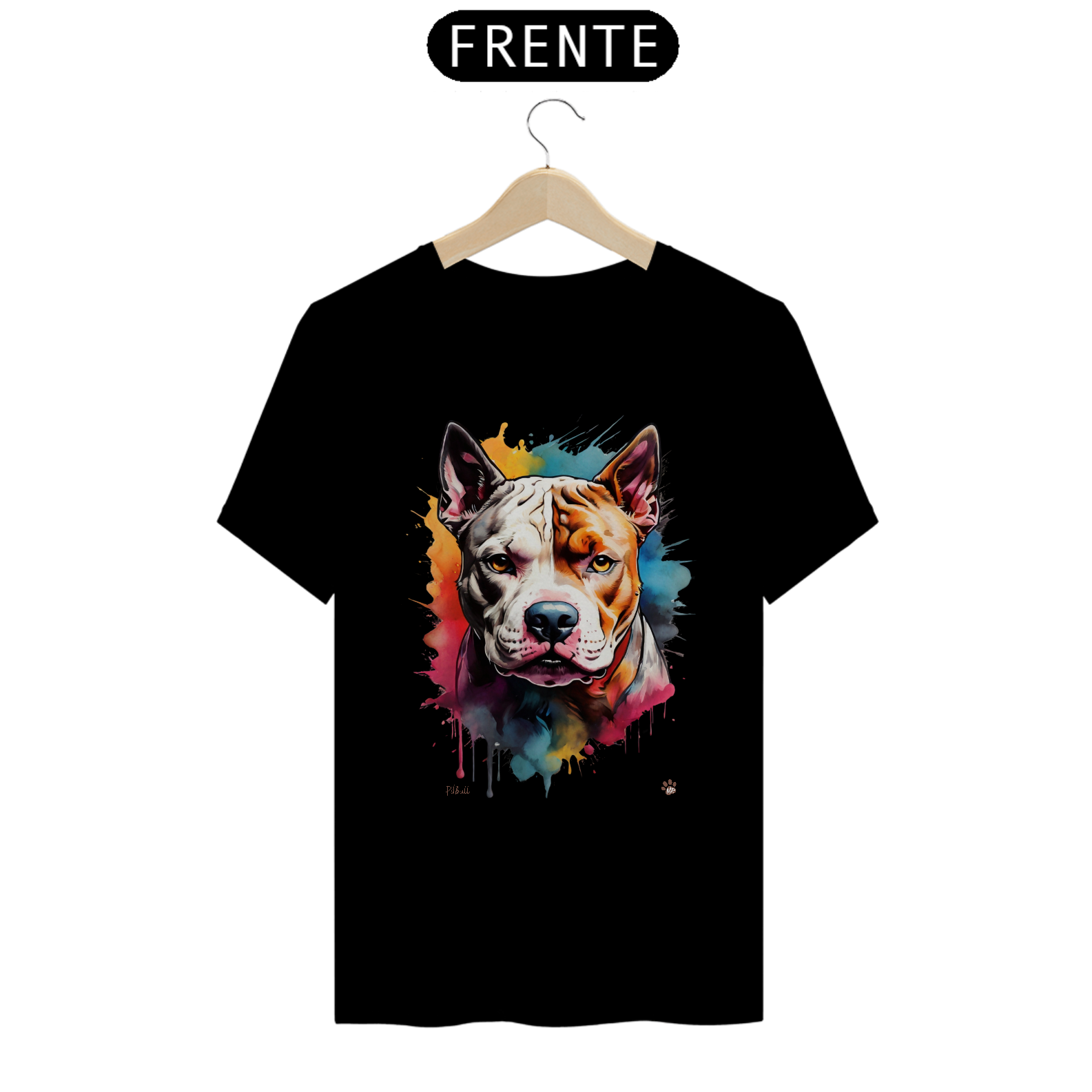 Nome do produto: Pitbull: Forte, musculoso e atlético