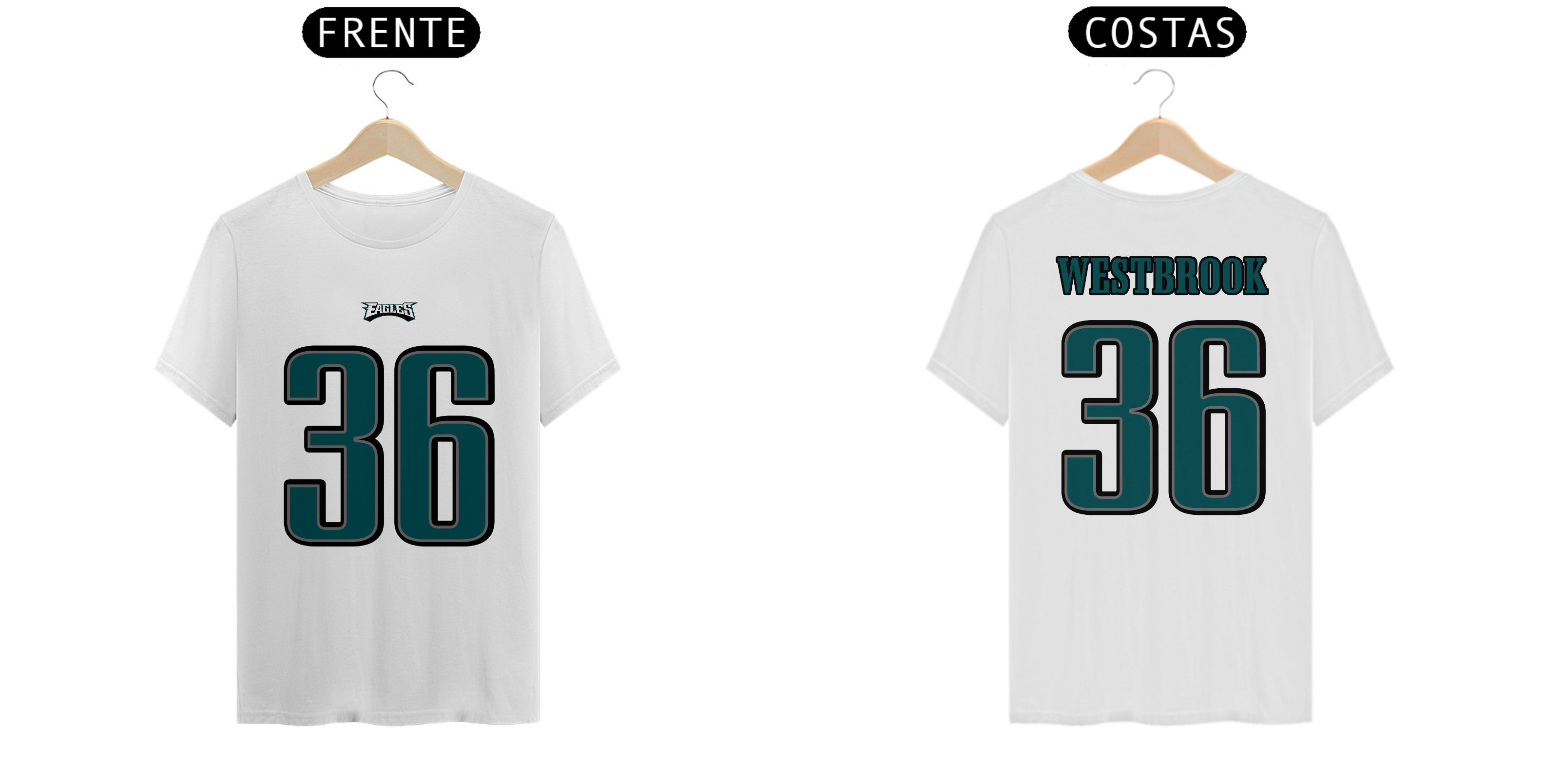 Nome do produto: Camiseta Philadelphia Eagles - Brian Westbrook