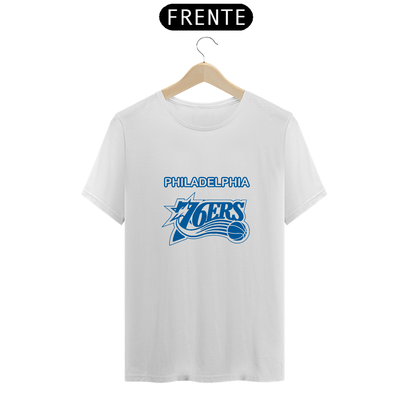 Nome do produto: Camiseta Philadelphia 76ers 