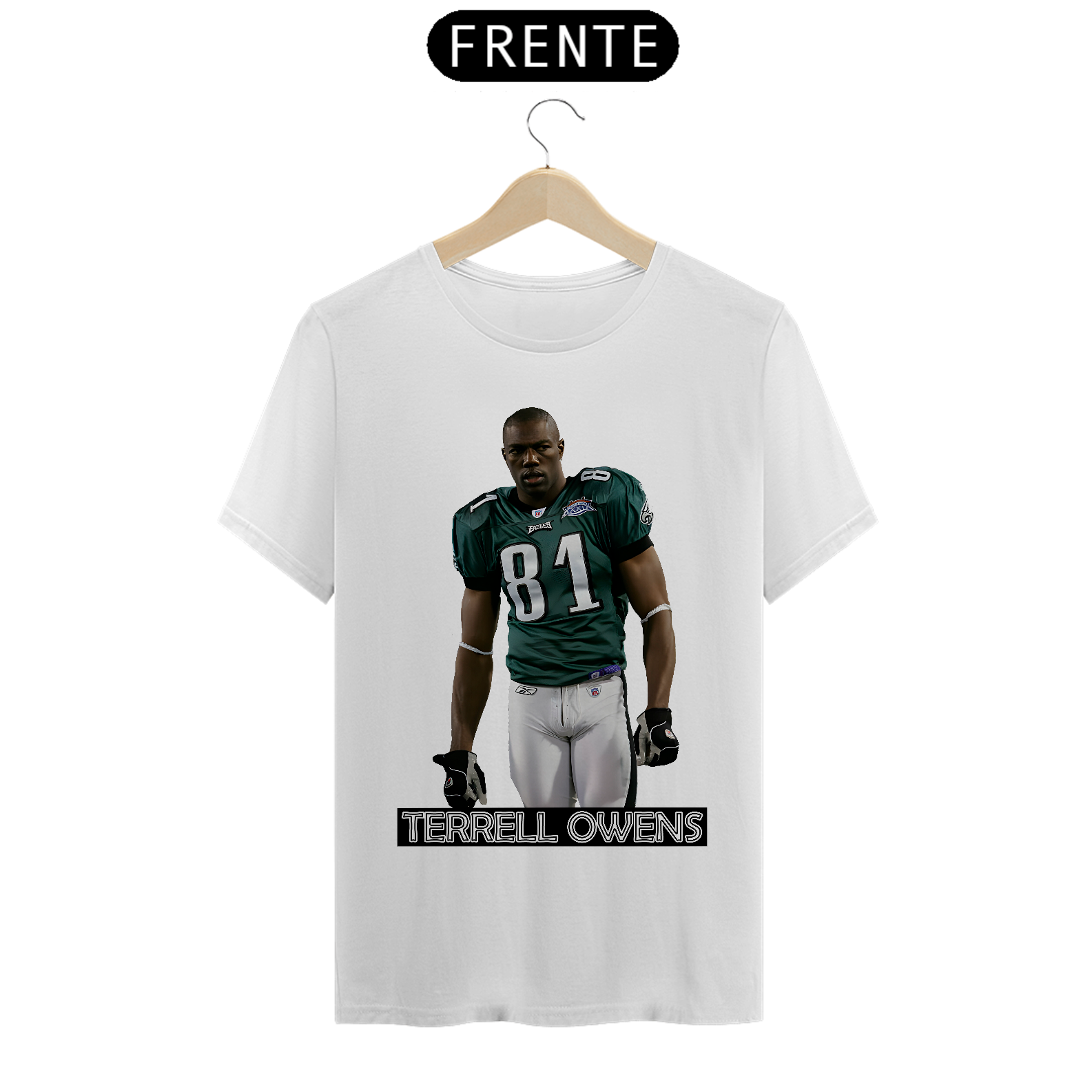 Nome do produto: Camiseta Terrell Owens - Philadelphia Eagles