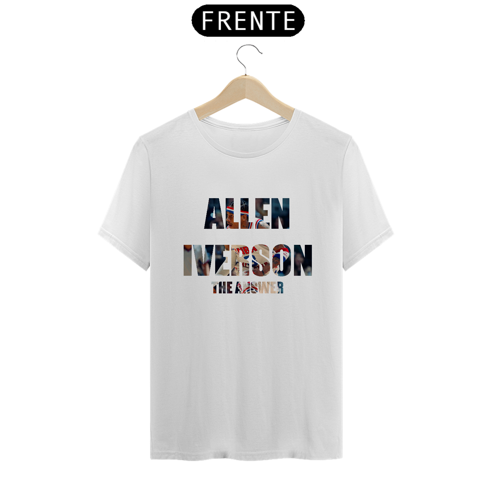 Nome do produto: Camiseta Allen Iverson - Philadelphia 76ers