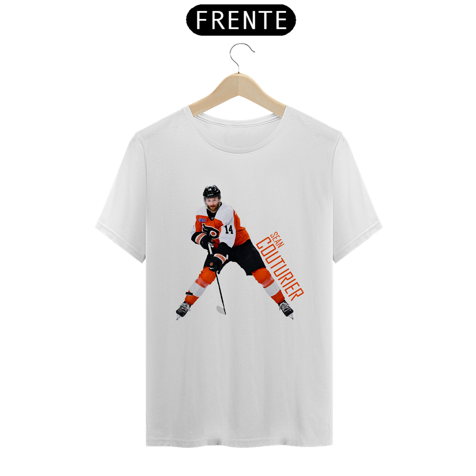 Nome do produto: Camiseta Sean Couturier - Philadelphia Flyers
