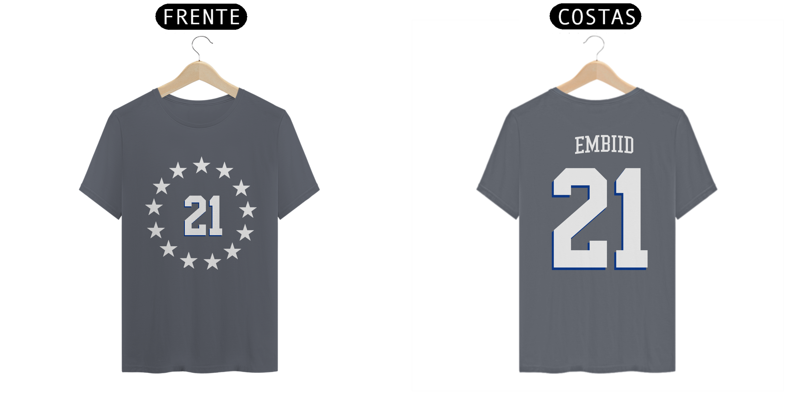 Nome do produto: Camiseta Philadelphia 76ers - Joel Embiid