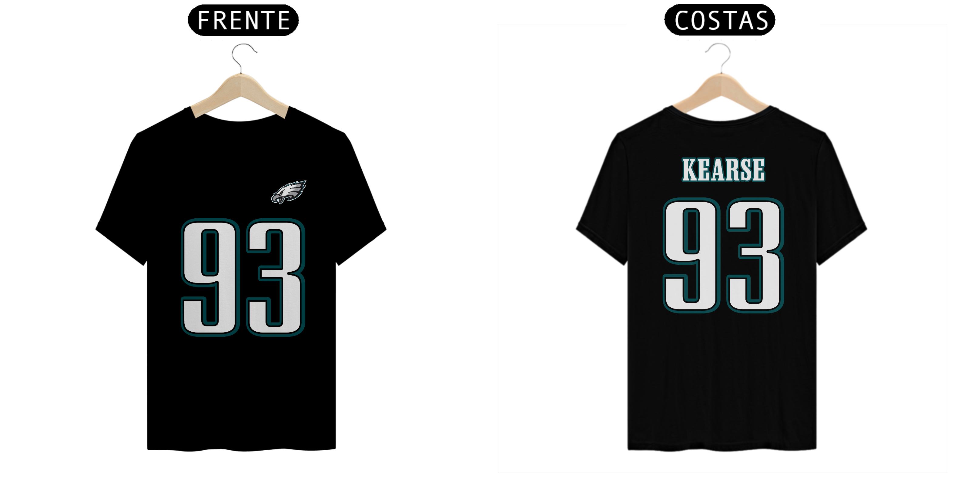 Nome do produto: Camiseta Philadelphia Eagles - Jevon Kearse