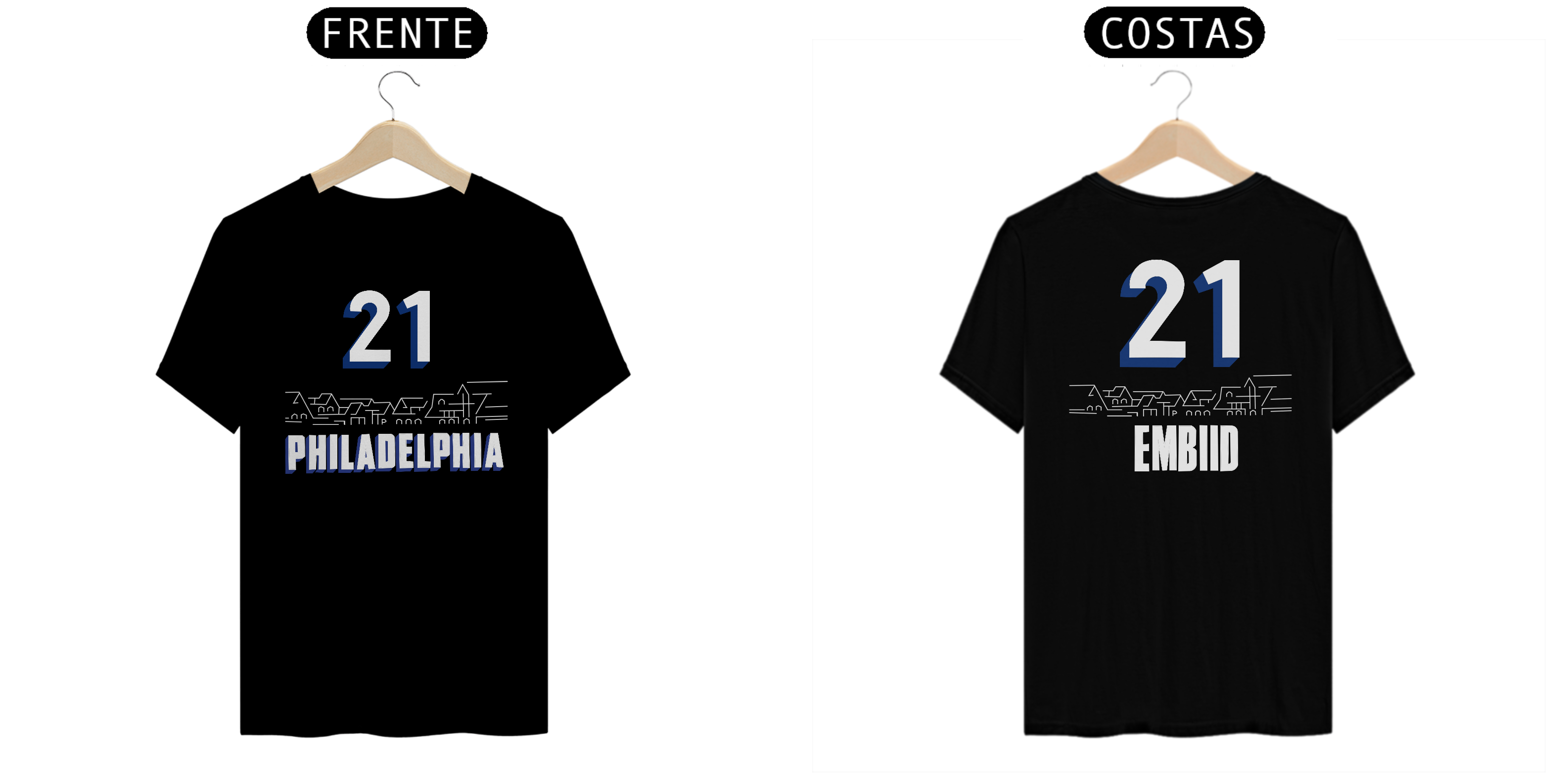 Nome do produto: Philadelphia 76ers - Joel Embiid