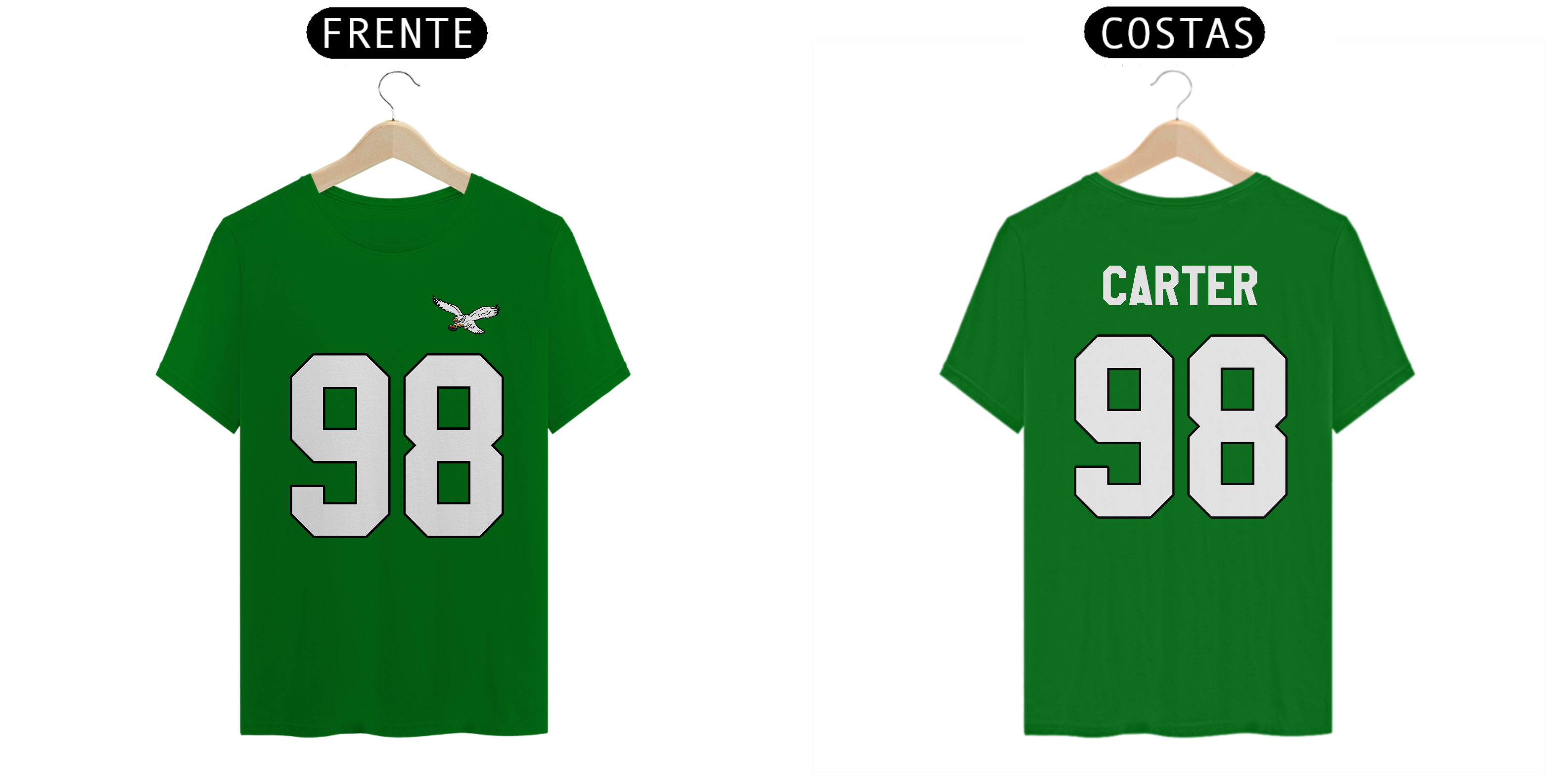 Nome do produto: Camiseta Philadelphia Eagles - Jalen Carter