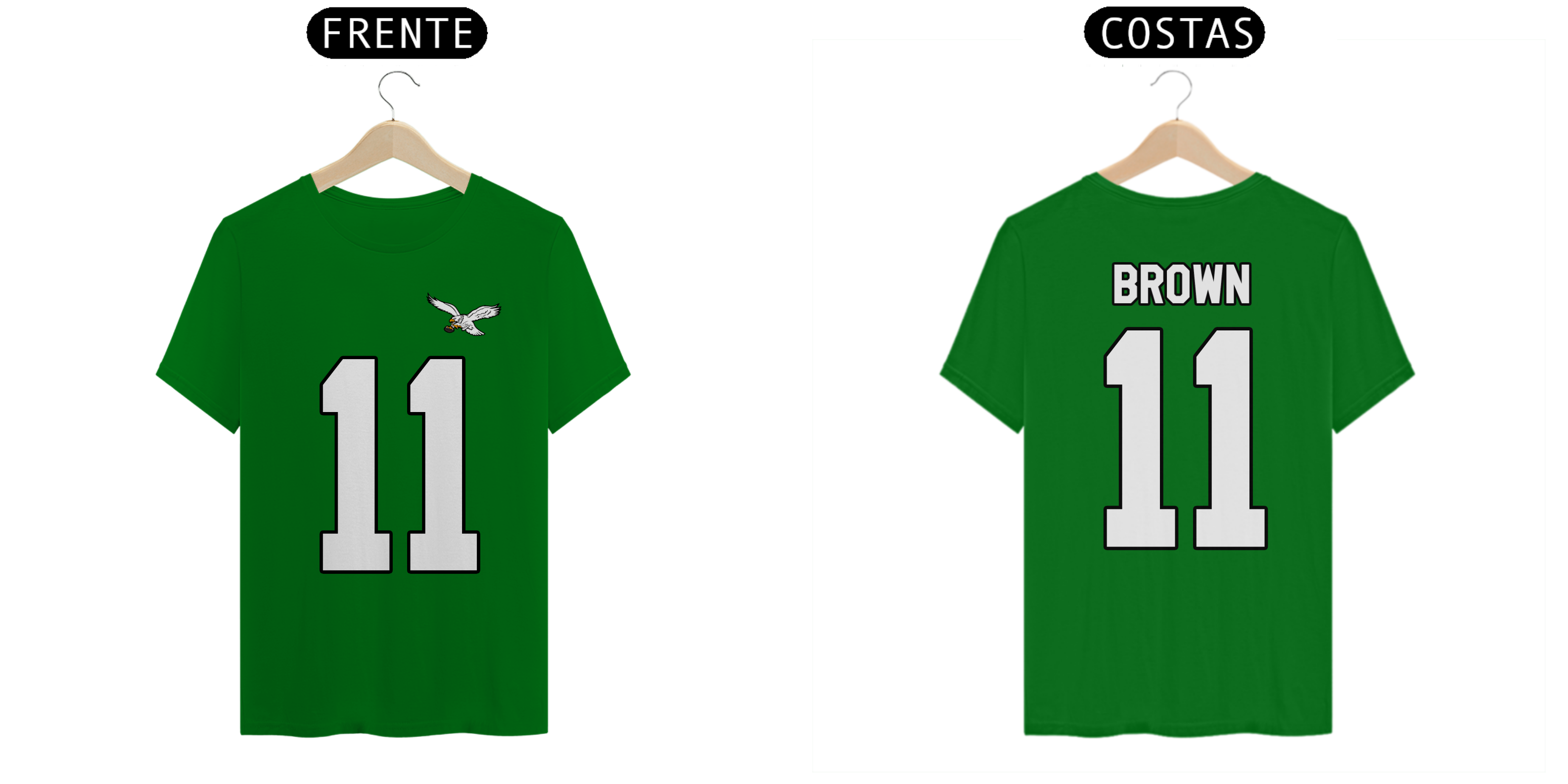 Nome do produto: Camiseta AJ Brown - Philadelphia Eagles Throwback