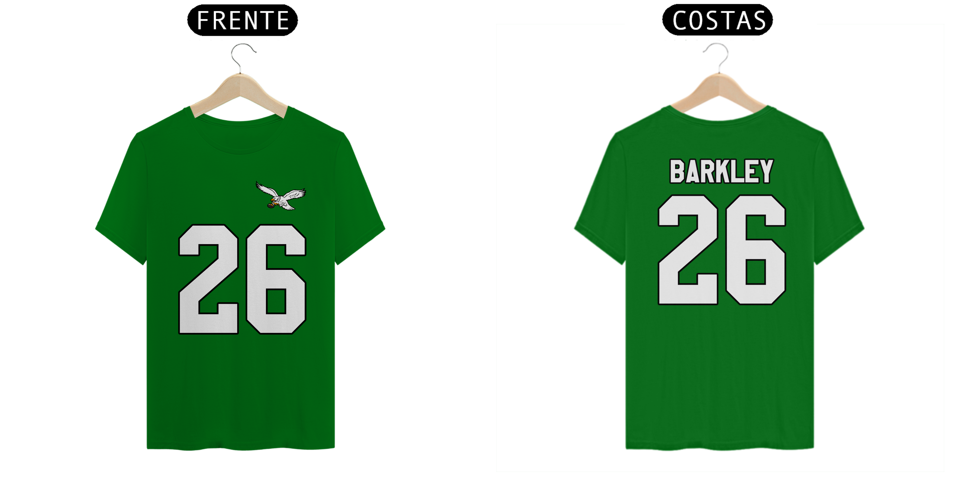 Nome do produto: Camiseta Saquon Barkley - Philadelphia Eagles Throwback