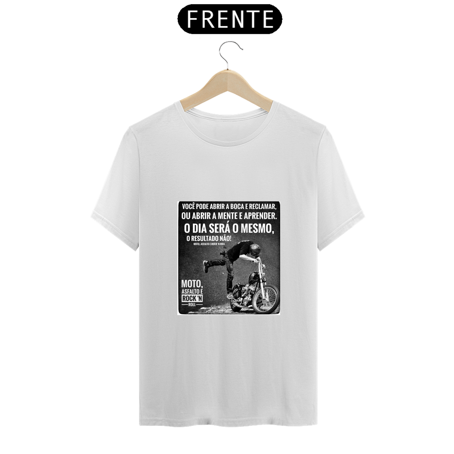 Nome do produto: Camisetas Frases Motos 000007