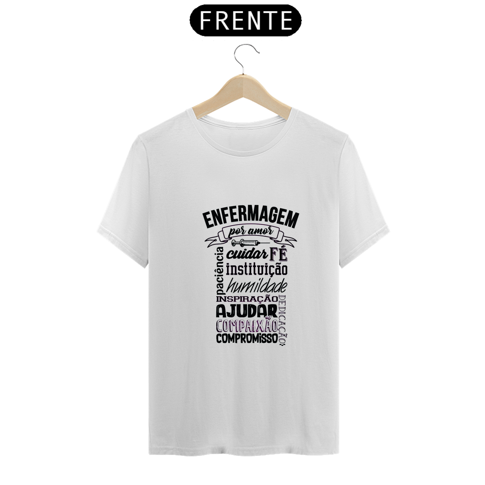 Nome do produto: CAMISETA ENFERMAGEM