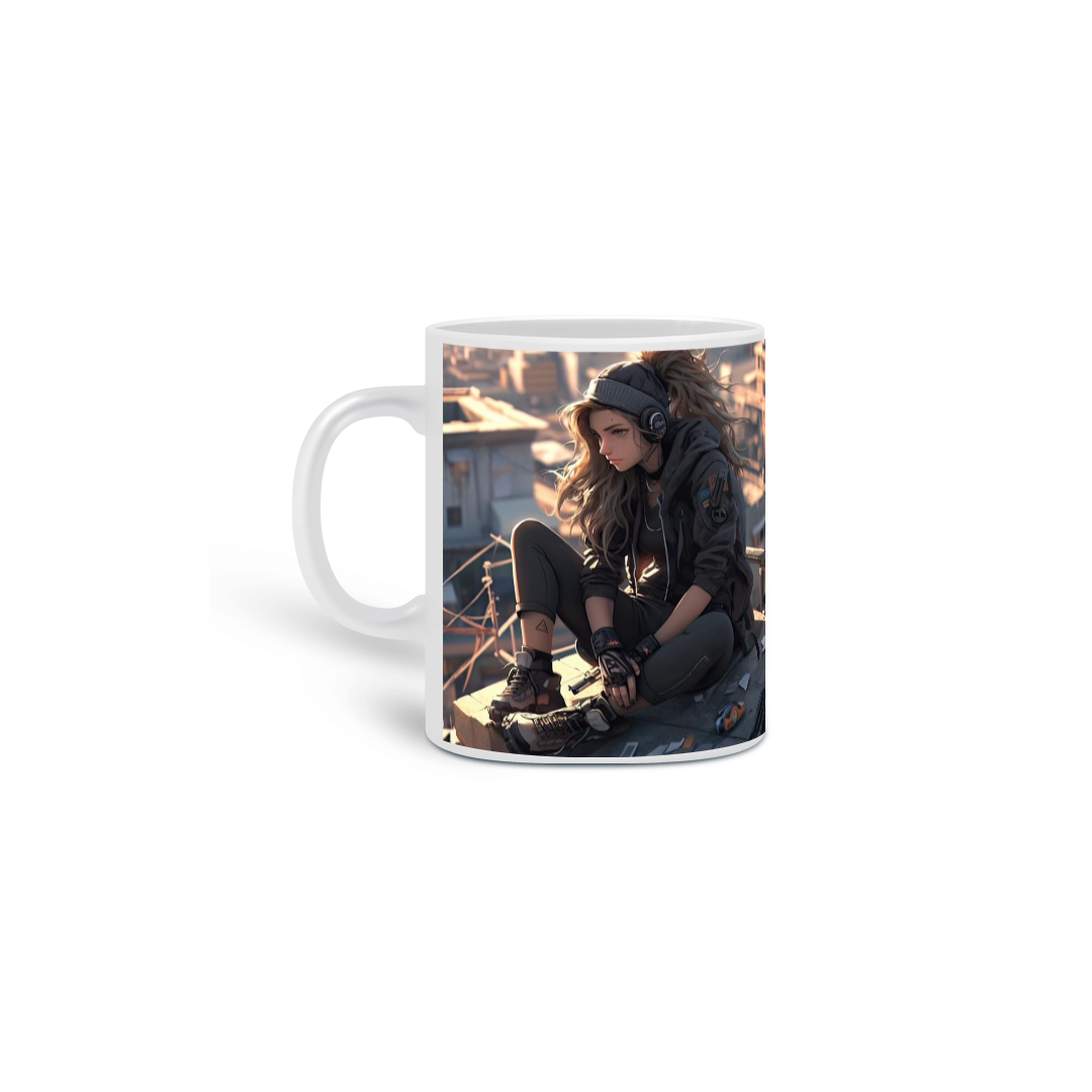 Nome do produto: Caneca Porcelana Arte Realista