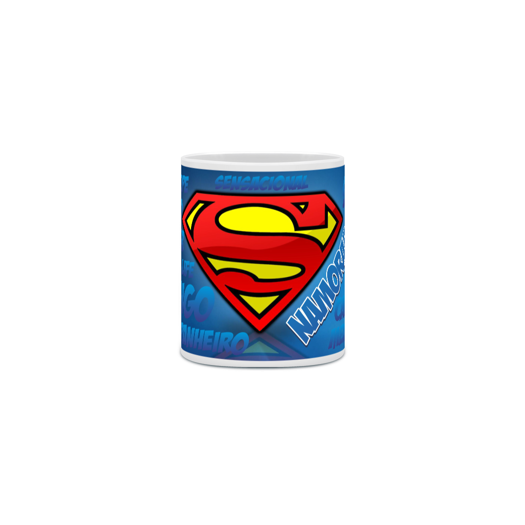Nome do produto: Caneca Porcelana Superman