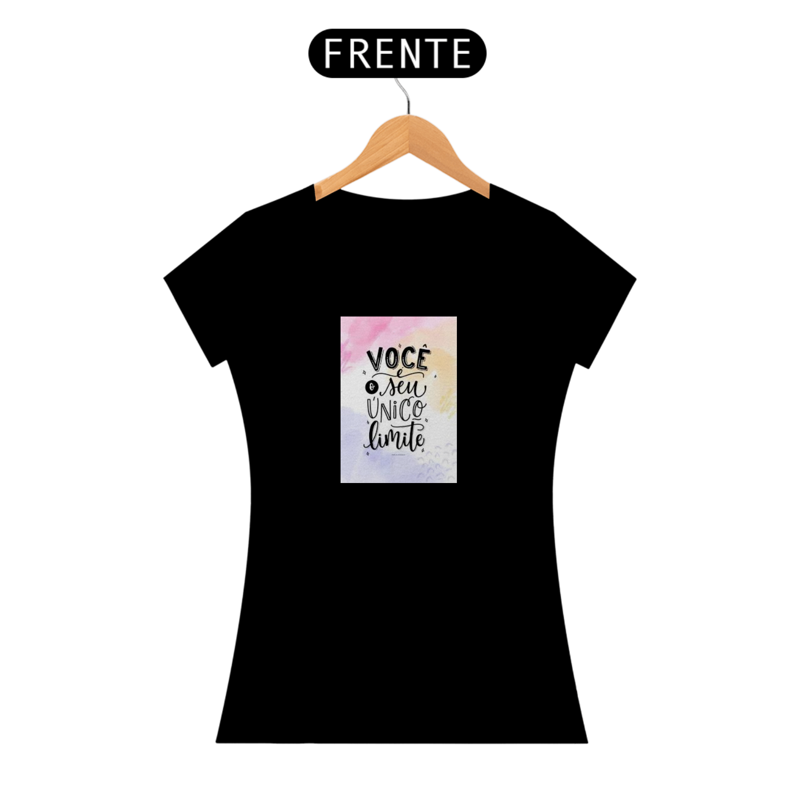 Nome do produto: Camiseta Feminina Único Limite