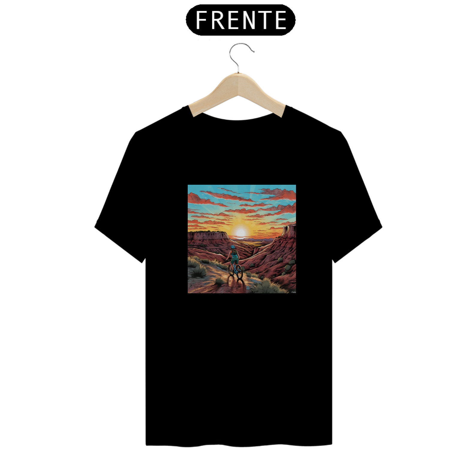 Nome do produto: CAMISETA COM ARTE 