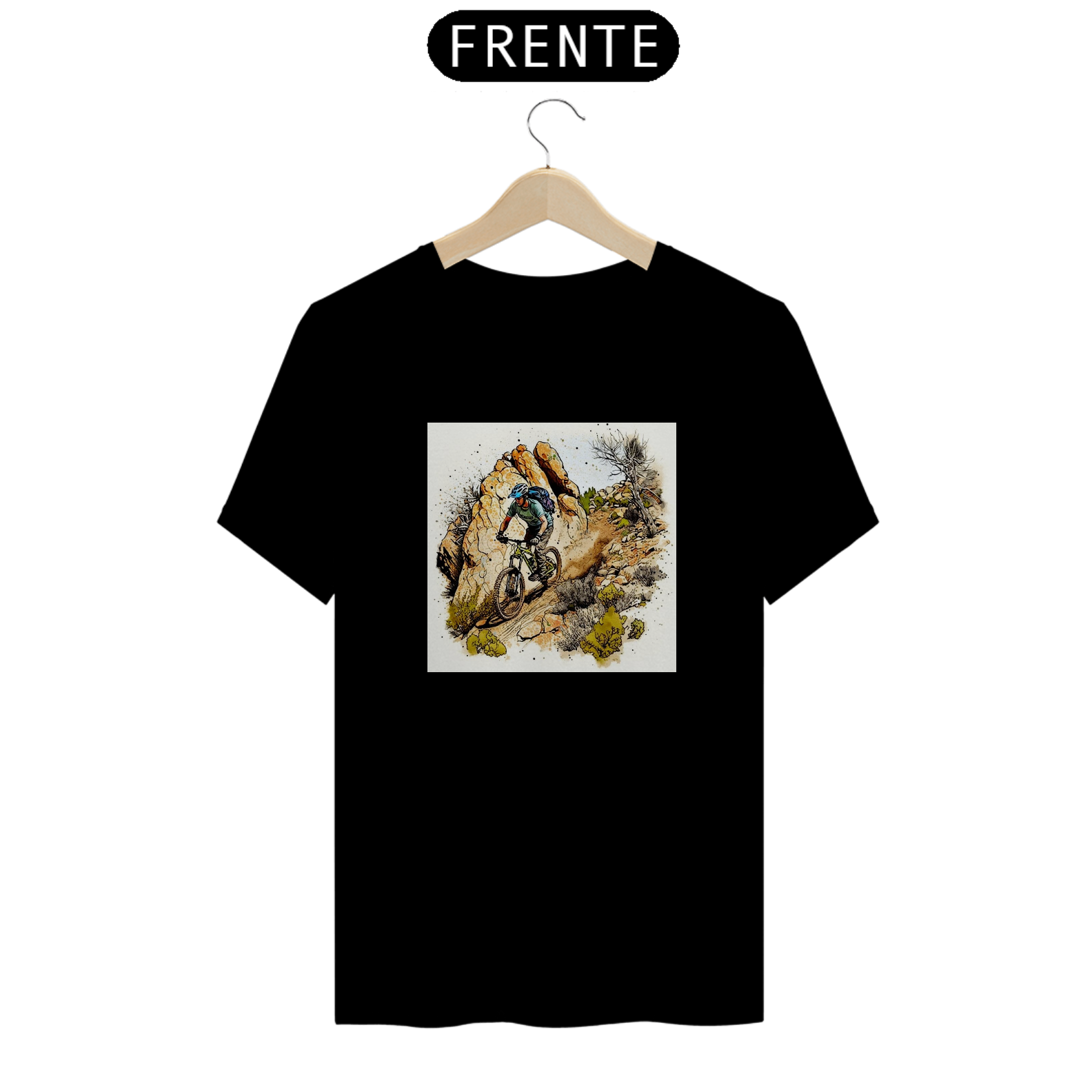 Nome do produto: CAMISETA COM ARTE 