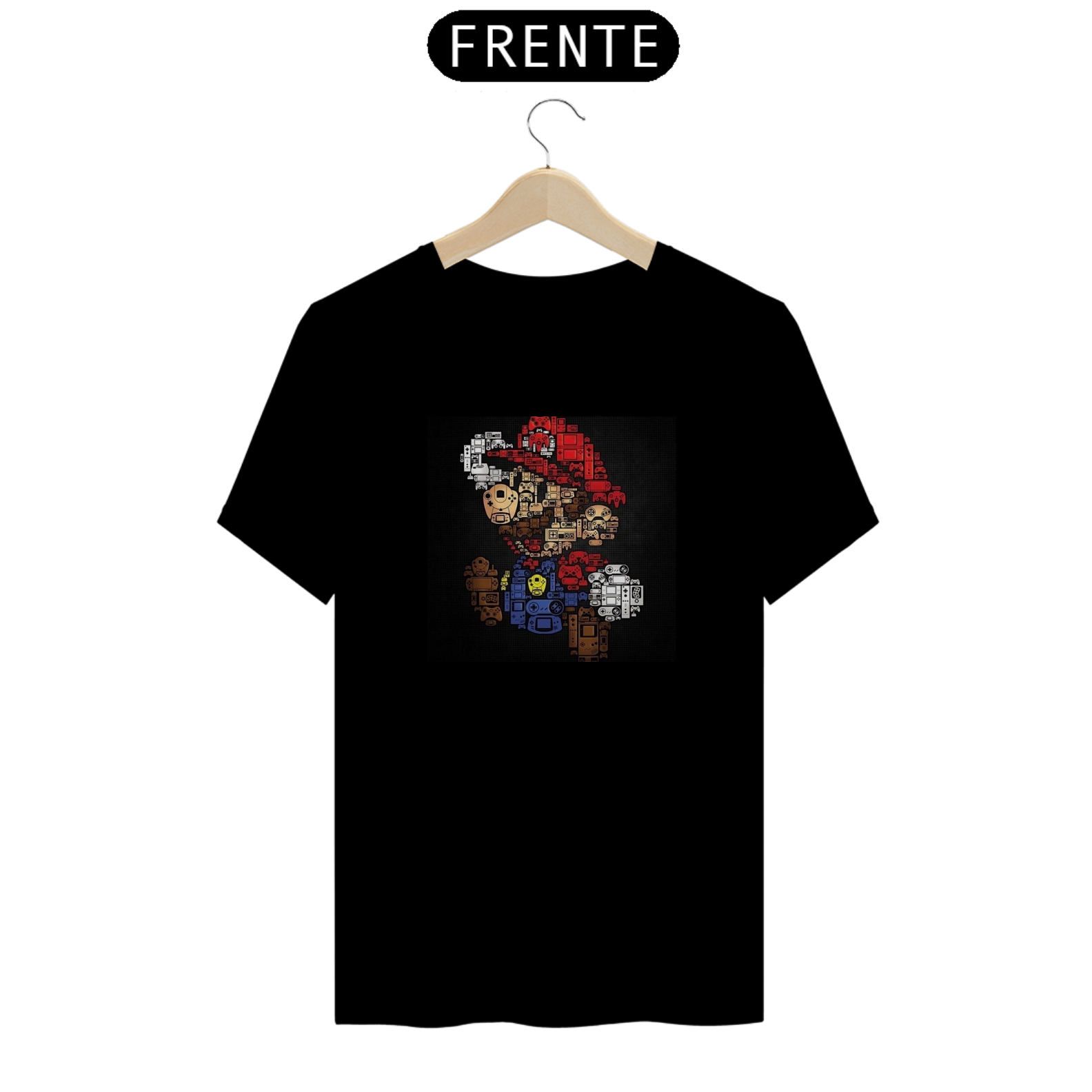 Nome do produto: CAMISETA COM ARTE 