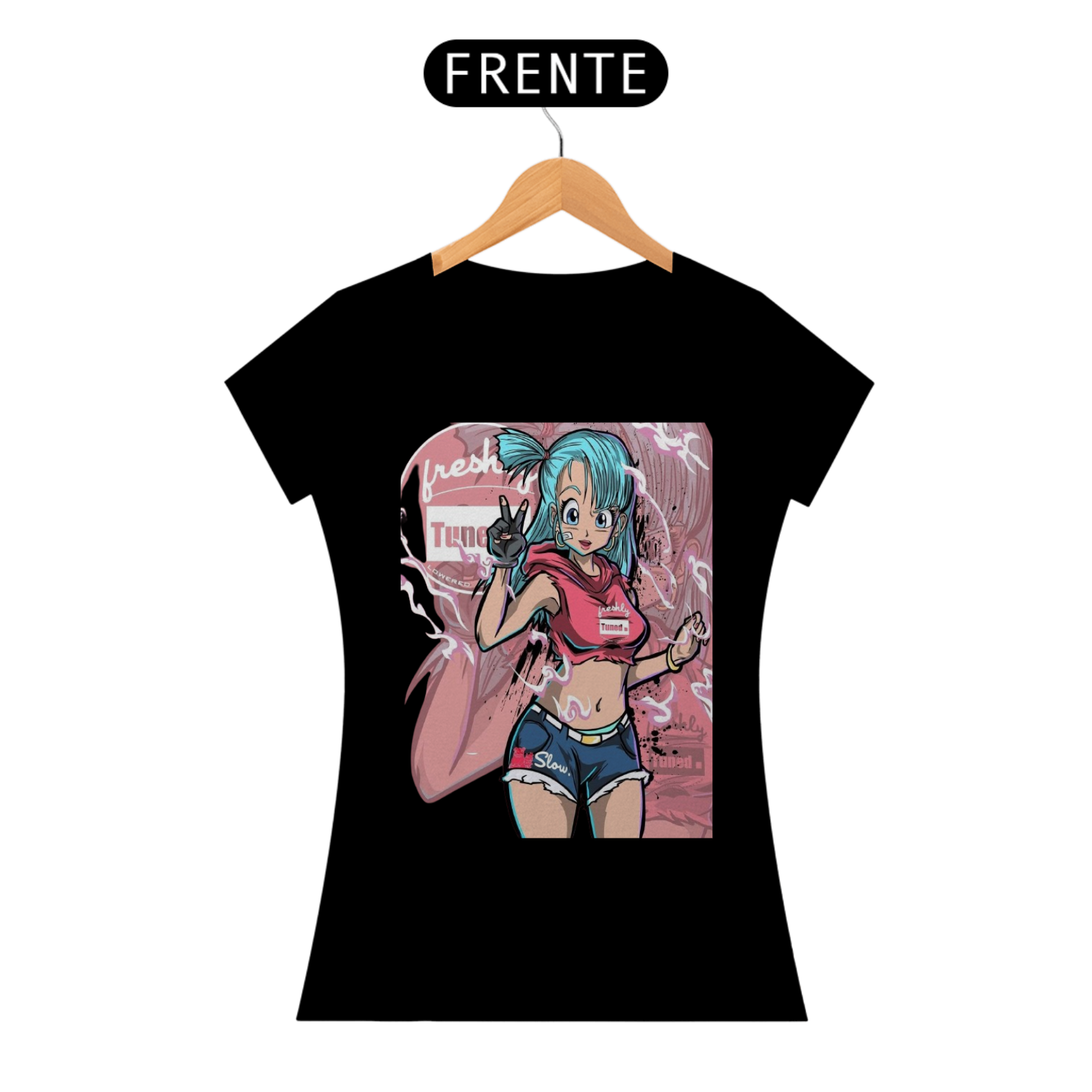 Nome do produto: Camisa Bulma - Dragon Ball Z