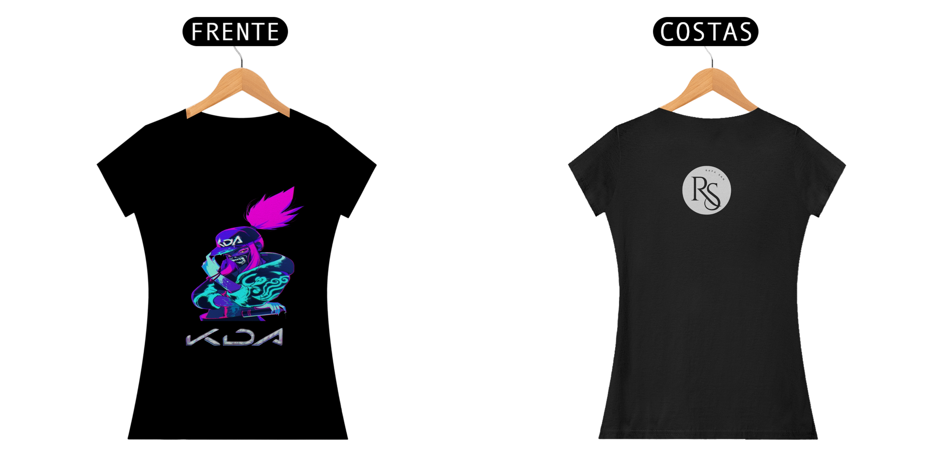 Nome do produto: Camisa Akali KDA - League Of Legeds