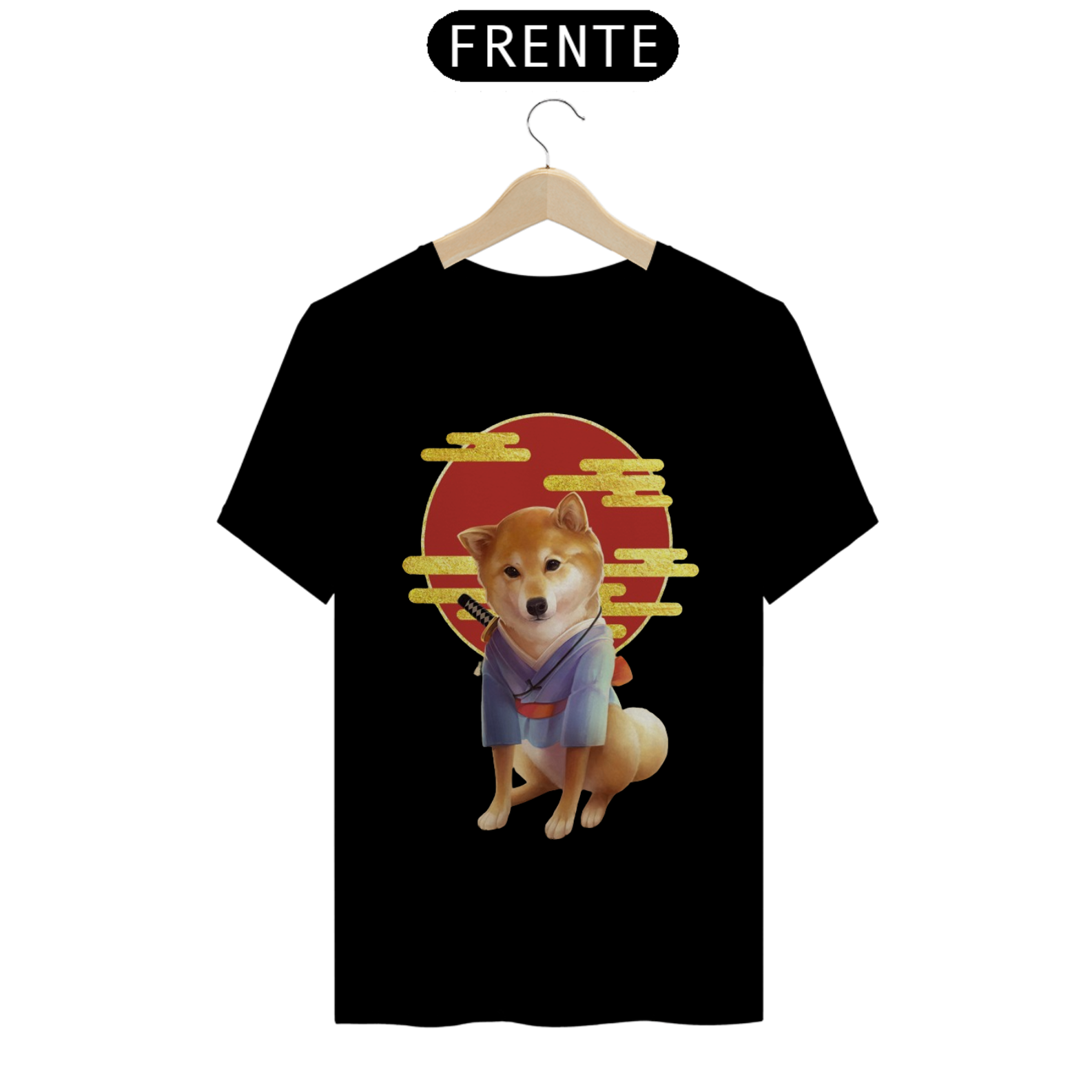 Nome do produto: camisa Shiba Inu - versão masculina