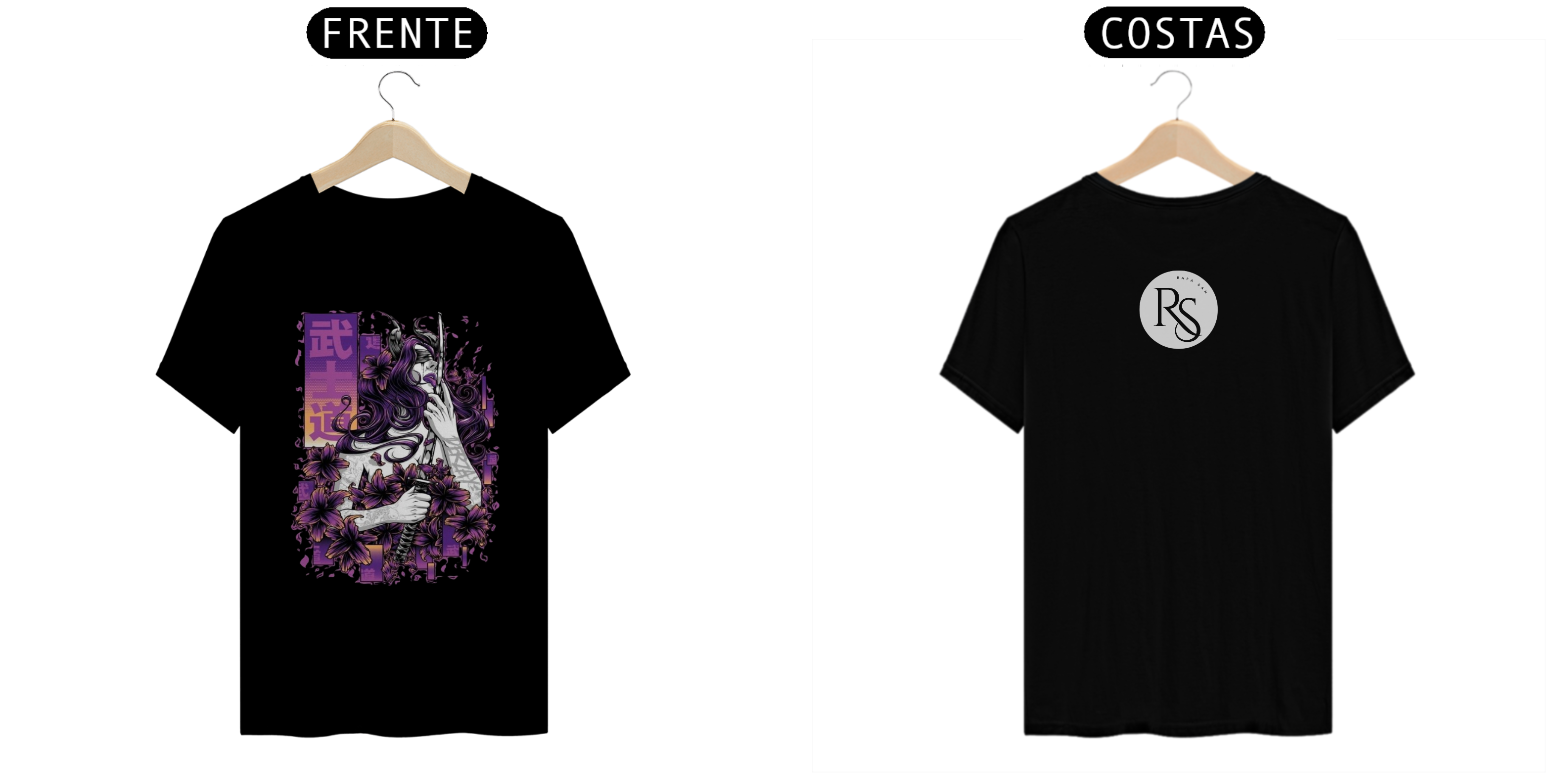 Nome do produto: Camisa Onna Musha - Style Japanese