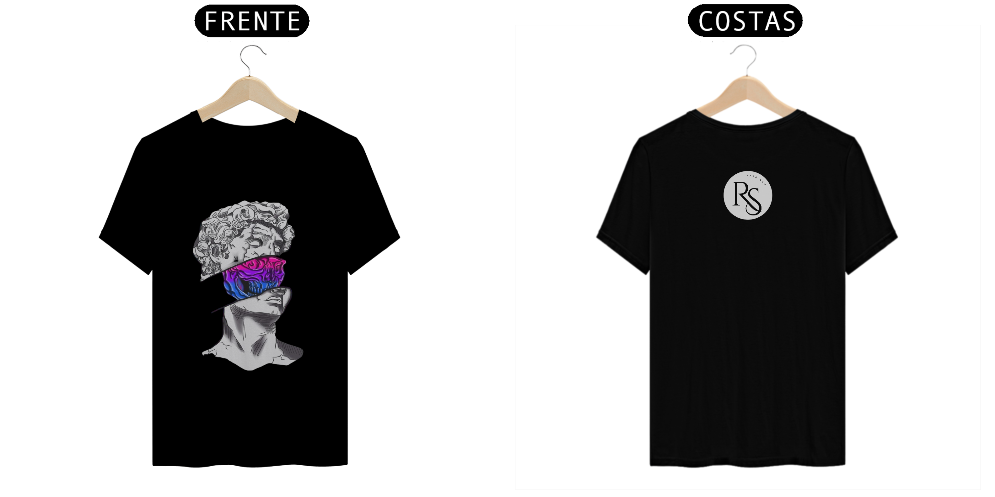 Nome do produto: Camisa Busto Caveira