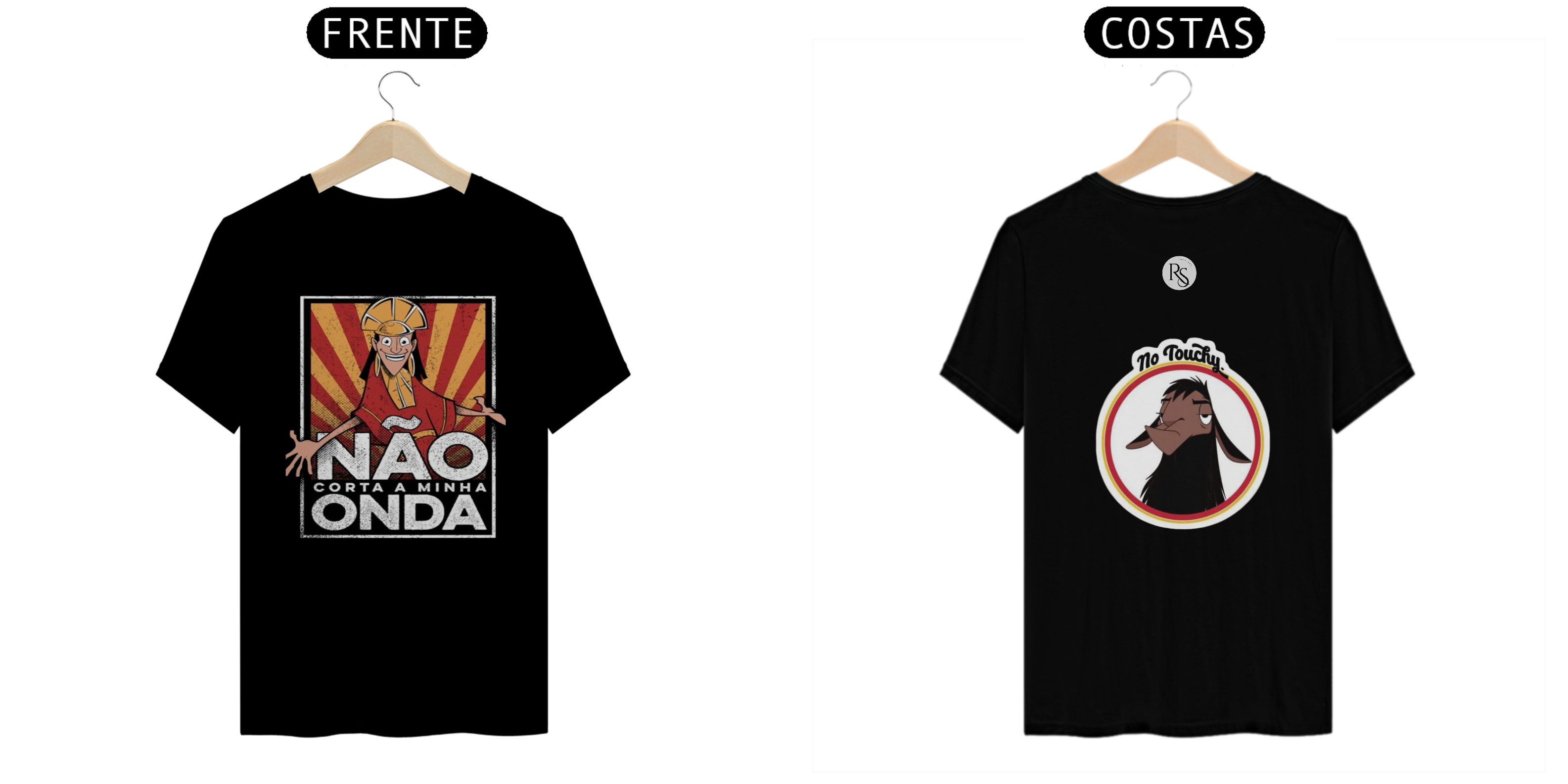 Nome do produto: Camisa Kuzco - A Nova Onda Do Imperador