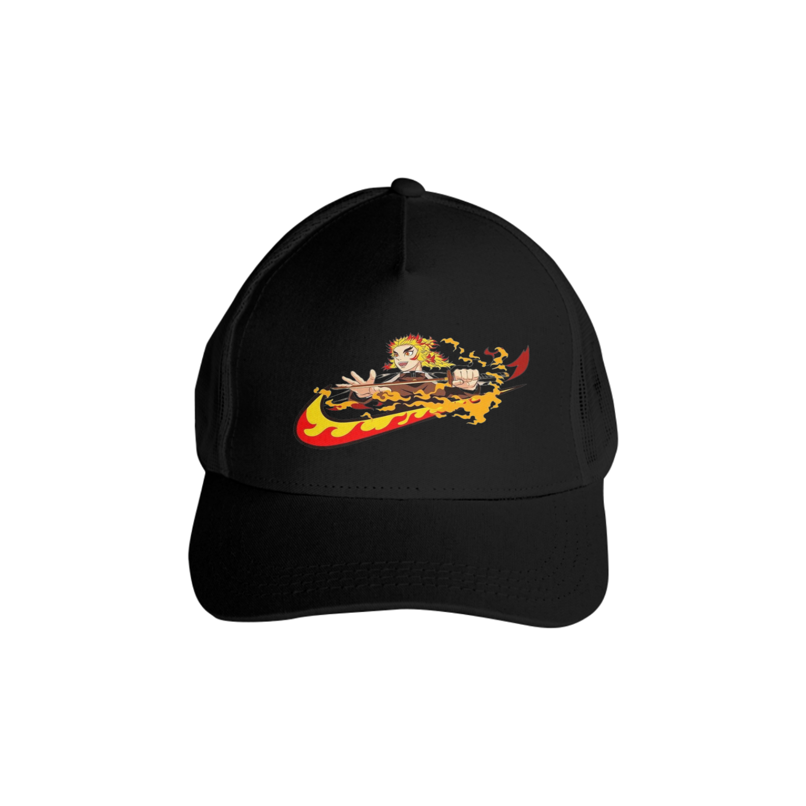 Nome do produto: Boné Rengoku hashira das chamas - Kimitsu no Yaiba