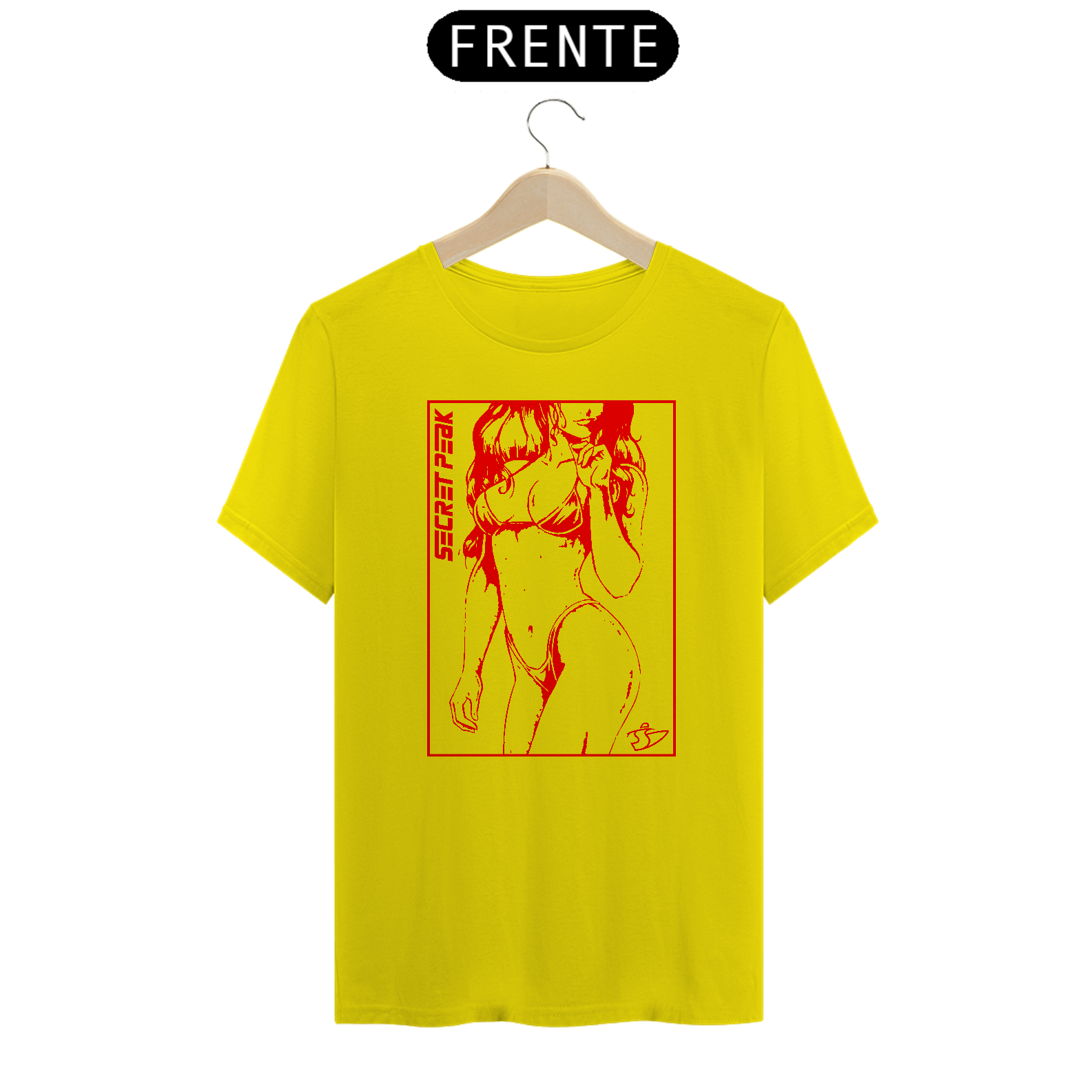 Nome do produto: CAMISETA SECRET PEAK HOT GIRL
