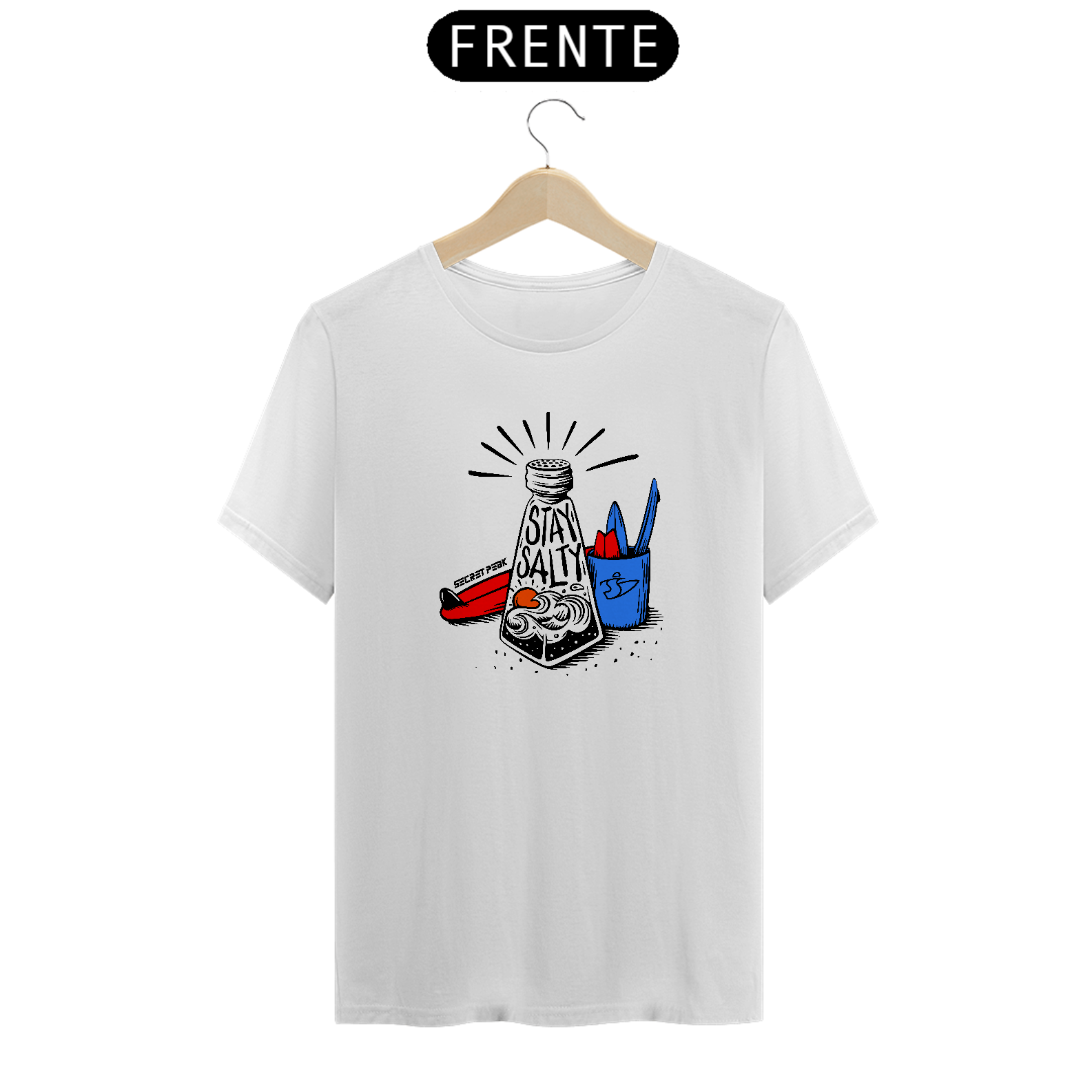 CAMISETA SECRET PEAK STAY SALTY