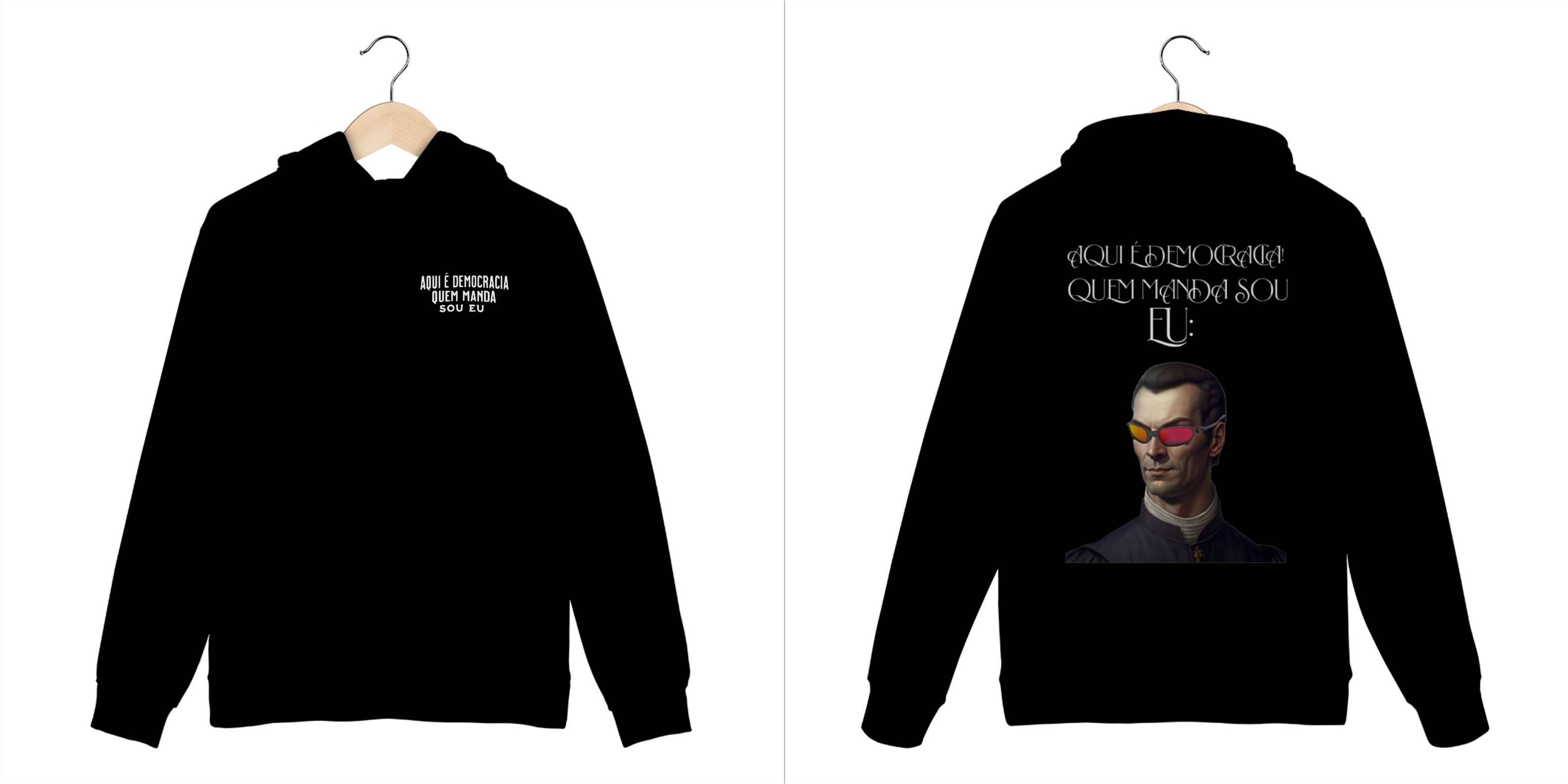 Nome do produto: Moletom Canguru Maquiavel (PEDRO)