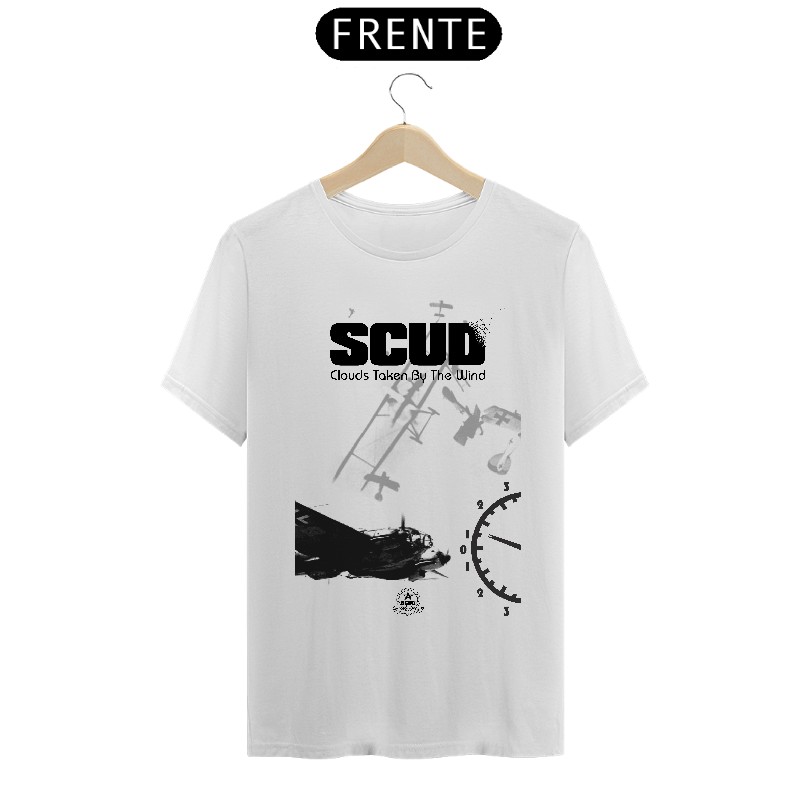 Camiseta SCUD - Clouds - mod. 02