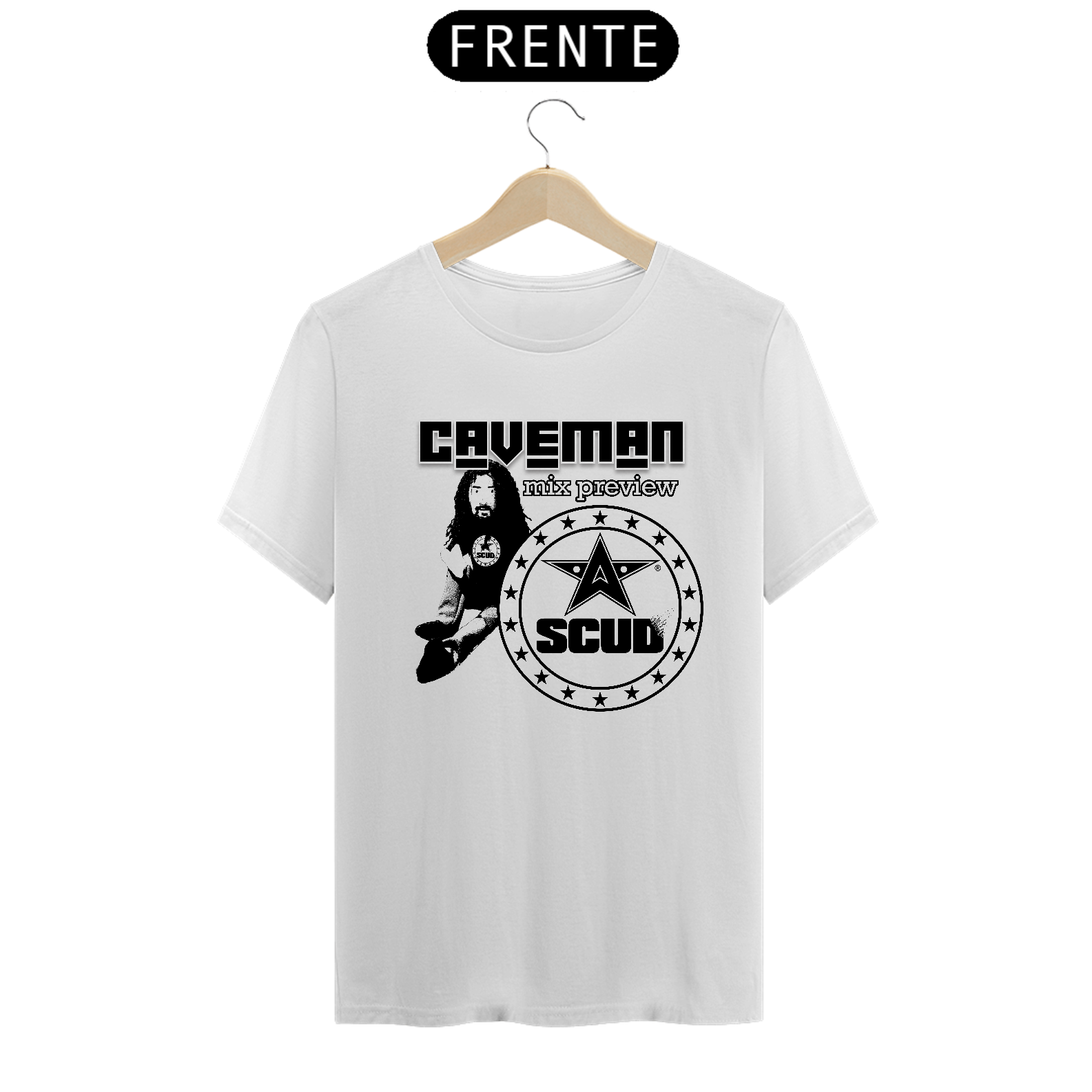 Camiseta SCUD - Caveman (mix preview) - single